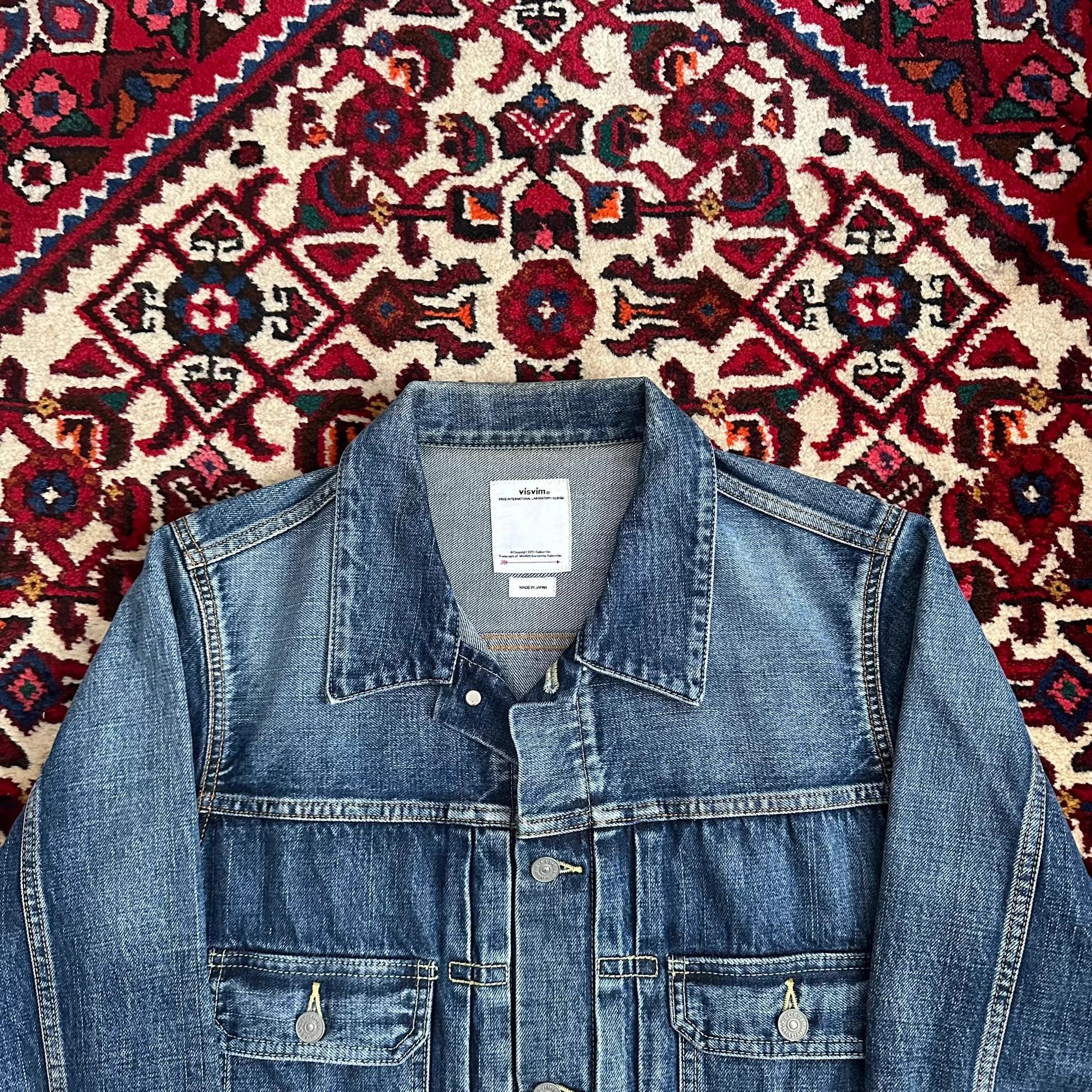 Visvim visvim 20ss 101 denim jacket 3 Size US L / EU 52-54 / 3 - 3 Thumbnail