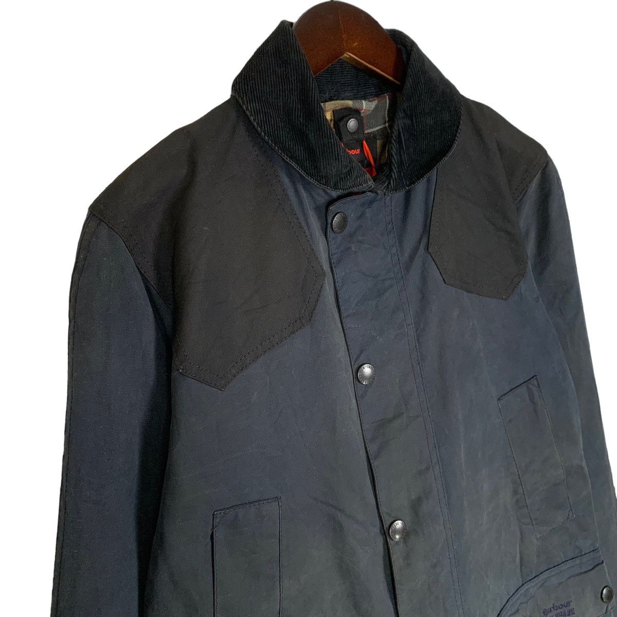 Barbour × Vintage Vintage Luxury Brand Barbour Jack Spade Tartan Light Jacket Size US S / EU 44-46 / 1 - 4 Thumbnail