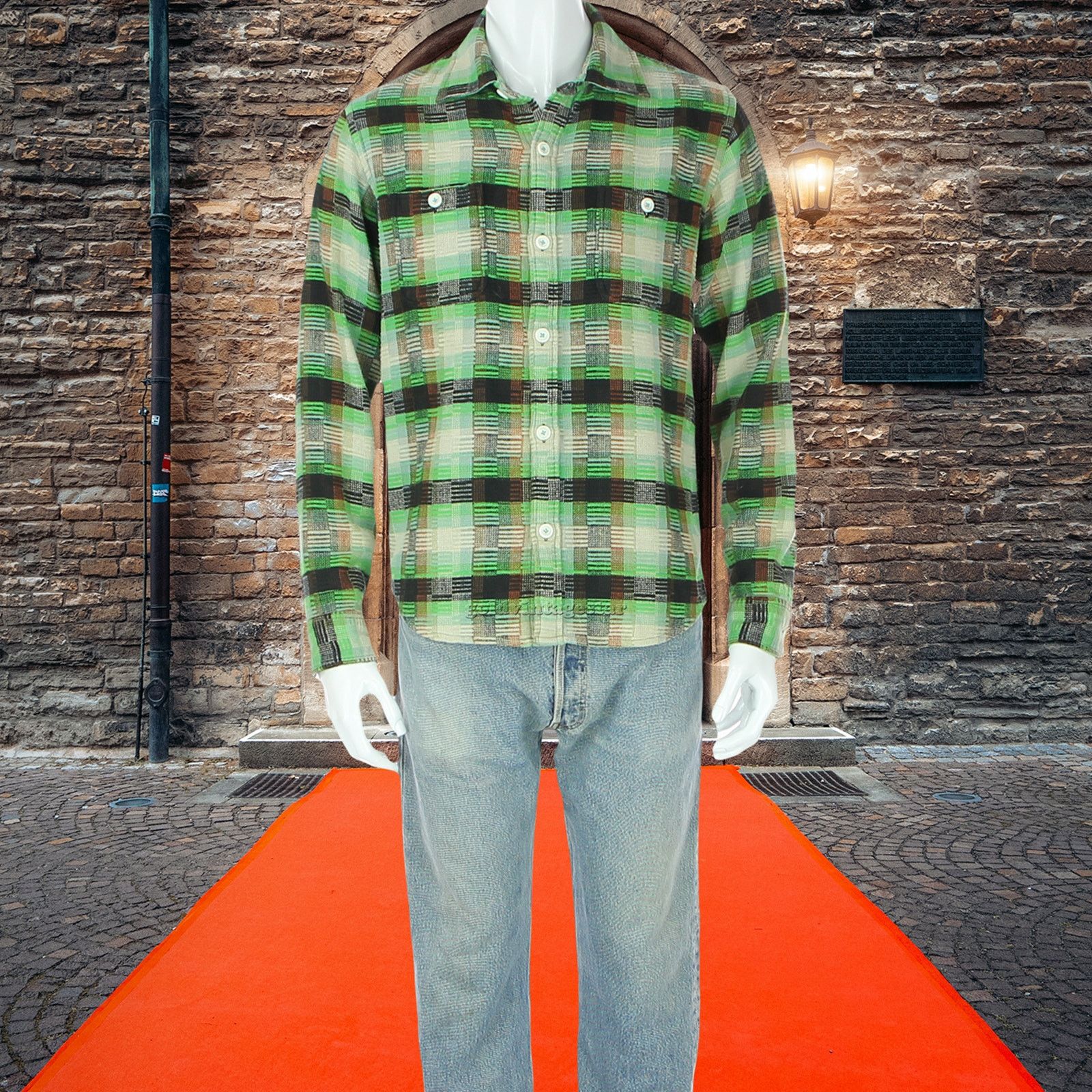 Other Men's Generic Youth Plaid Flannel Button Down Shirt M Size US M / EU 48-50 / 2 - 1 Thumbnail