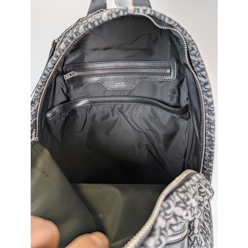 Amiri o1rshd1 Size: OS / MA Jacquard Backpack in Black Size ONE SIZE - 16 Thumbnail