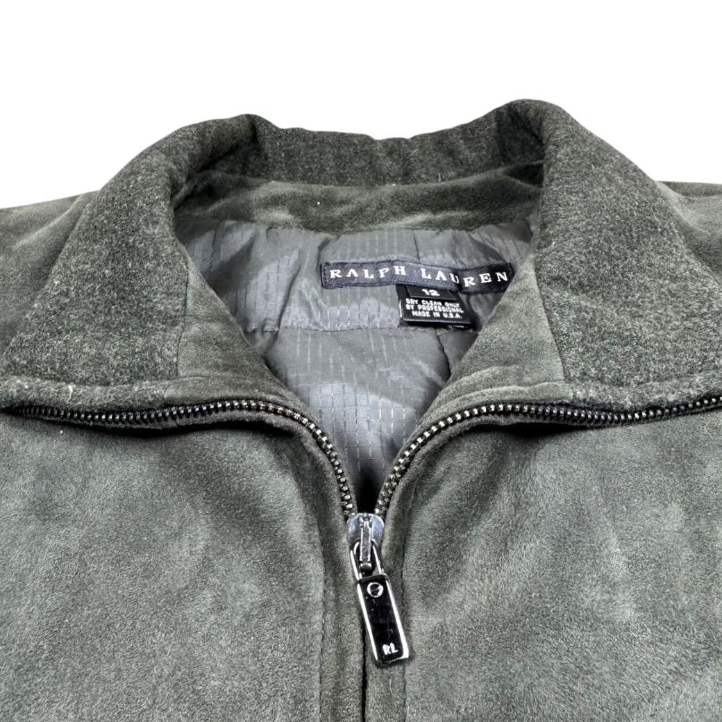 Ralph Lauren Vintage Ralph Lauren Jacket Womens 12 Black Label USA Made Suede Size XL / US 12-14 / IT 48-50 - 3 Thumbnail