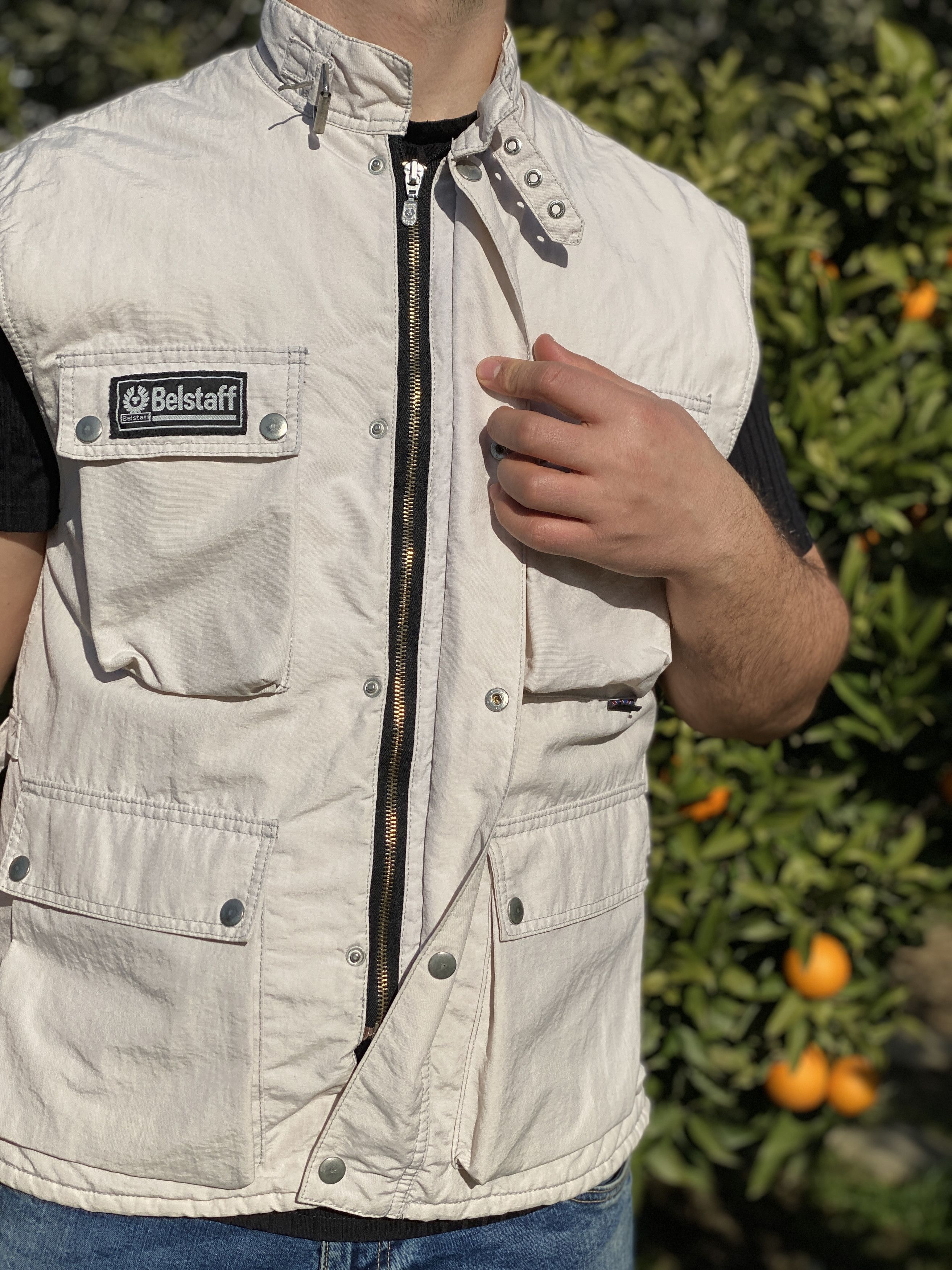 Belstaff Belstaff Waistcoat Vintage Motorcycle Jacket Gilet Size L Size US L / EU 52-54 / 3 - 4 Thumbnail