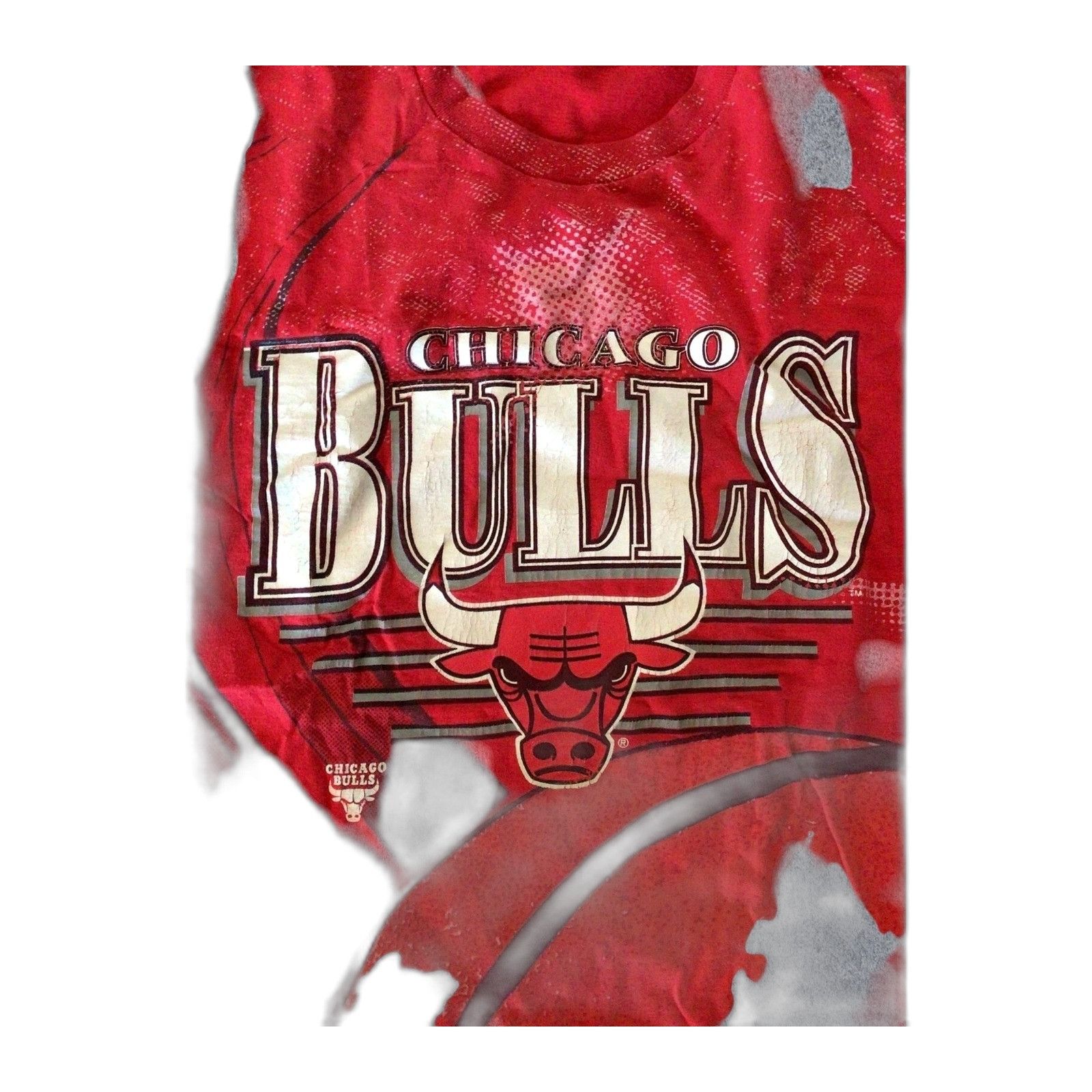 Nike Vintage Chicago Bulls NBA 90's Overprint Michael Jordan AOP Size US L / EU 52-54 / 3 - 3 Thumbnail