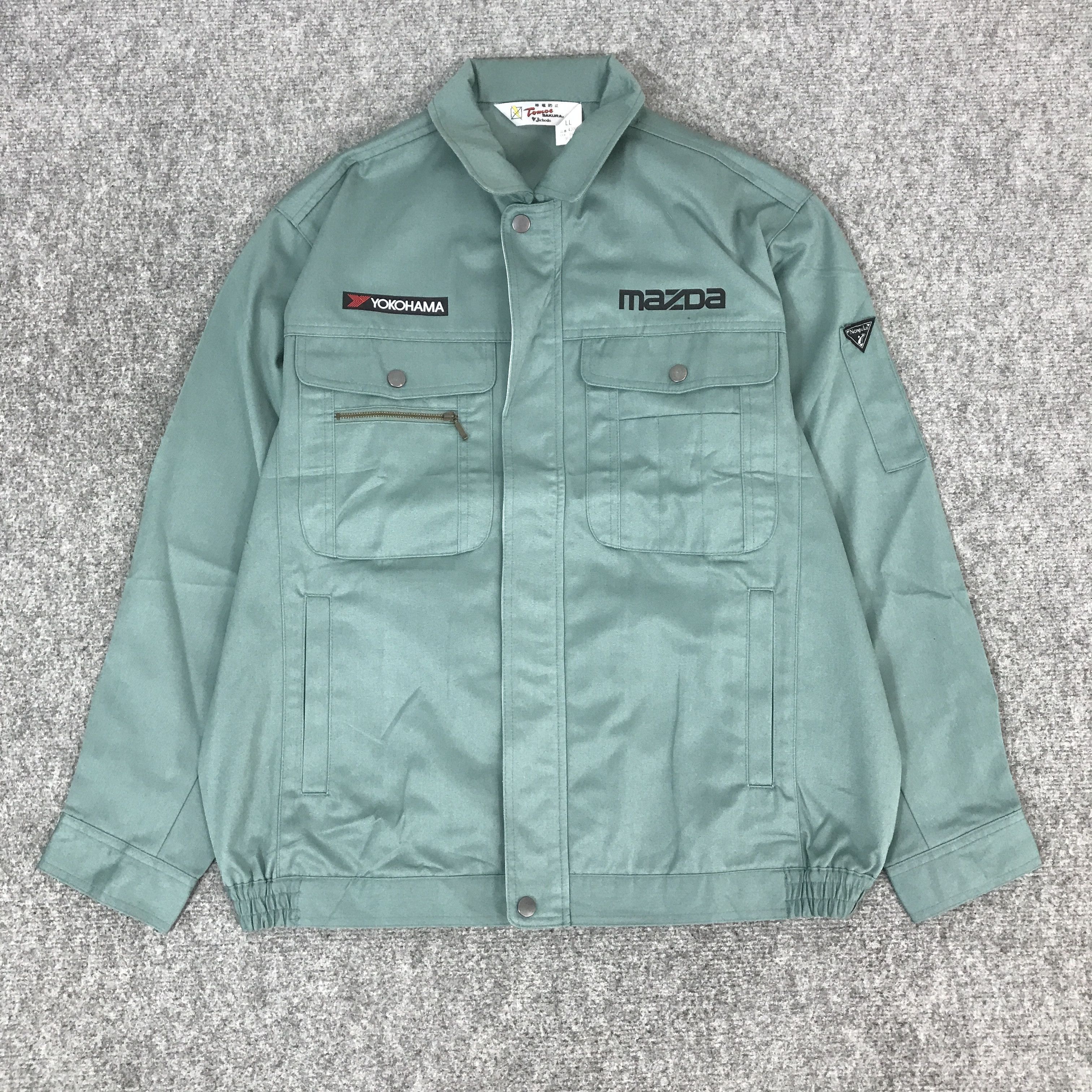 Japanese Brand MAZDA RACING UNIFORM CUSTOM JACKET K50B22 Size US L / EU 52-54 / 3 - 2 Thumbnail
