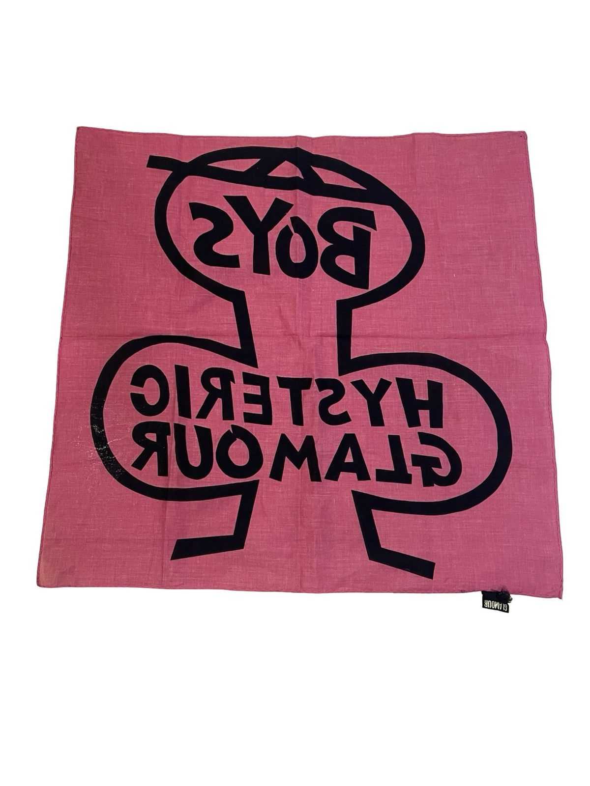 Hysteric Glamour Hysteric Glamour "HG BOYS" Logo Bandana Size ONE SIZE - 2 Thumbnail