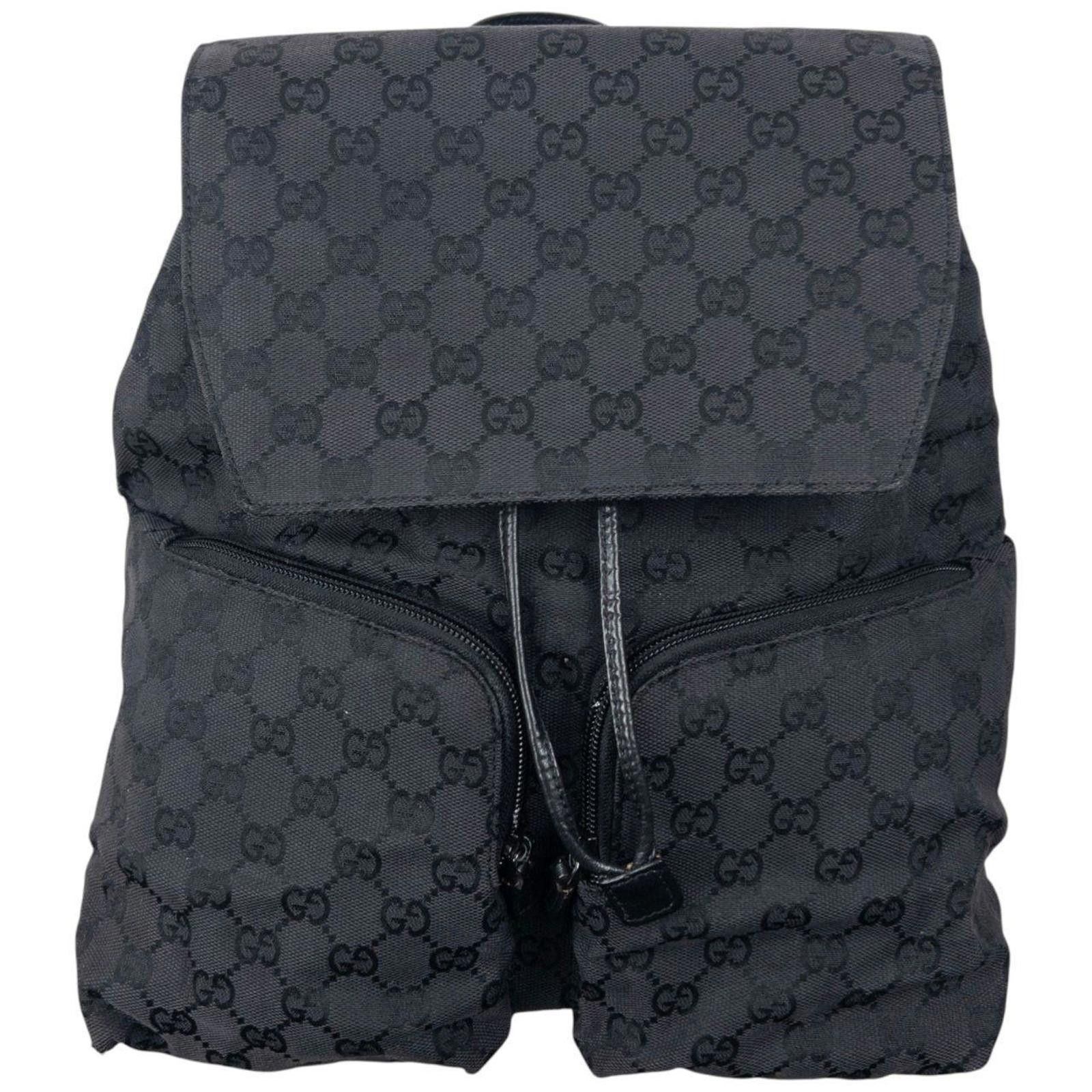 Gucci Vintage 2000s Gucci Monogram Backpack Size ONE SIZE - 1 Thumbnail