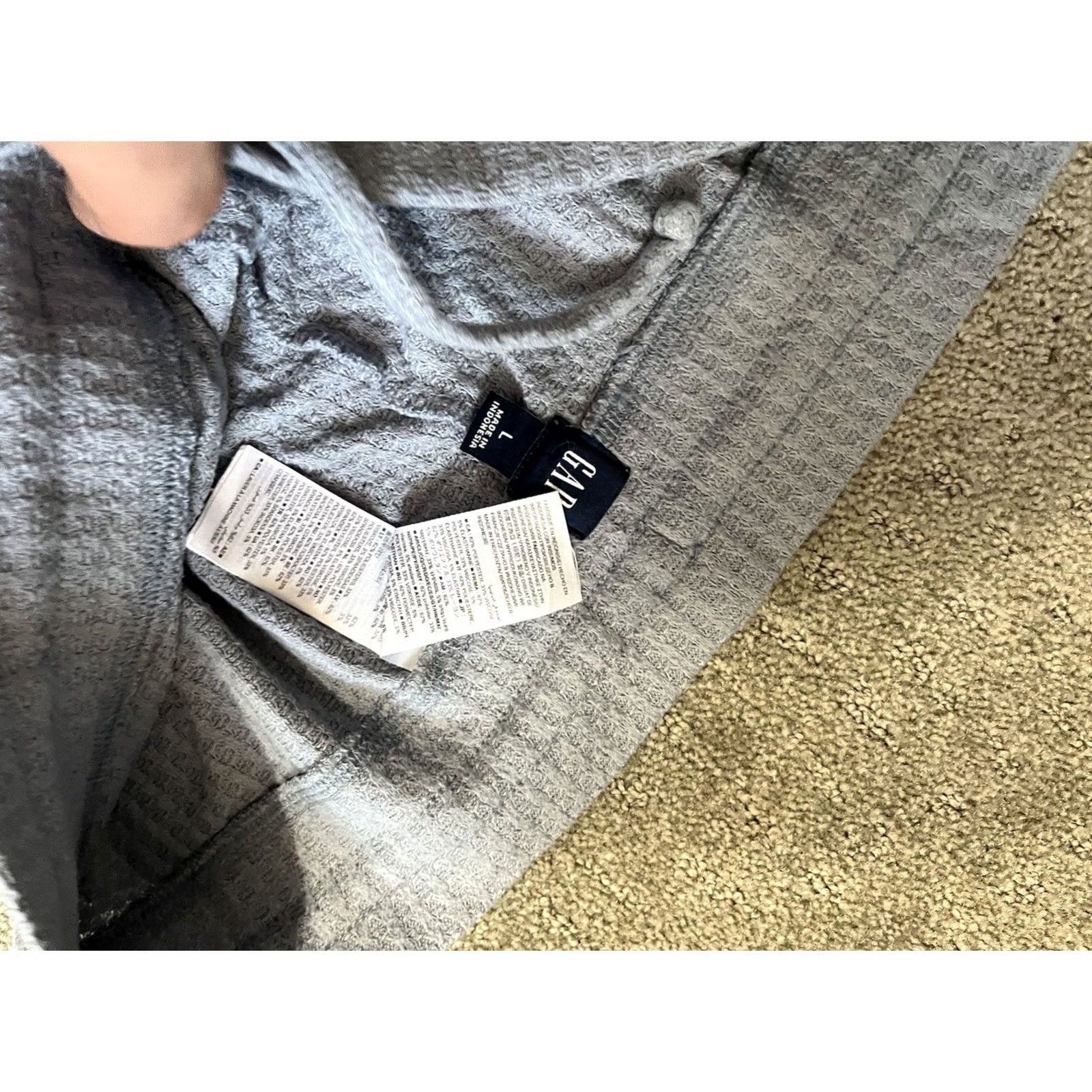 Gap Gap Womens Large Blue Sweatpants Joggers Sweats Pockets Size 36" / US 14 / IT 50 - 6 Thumbnail