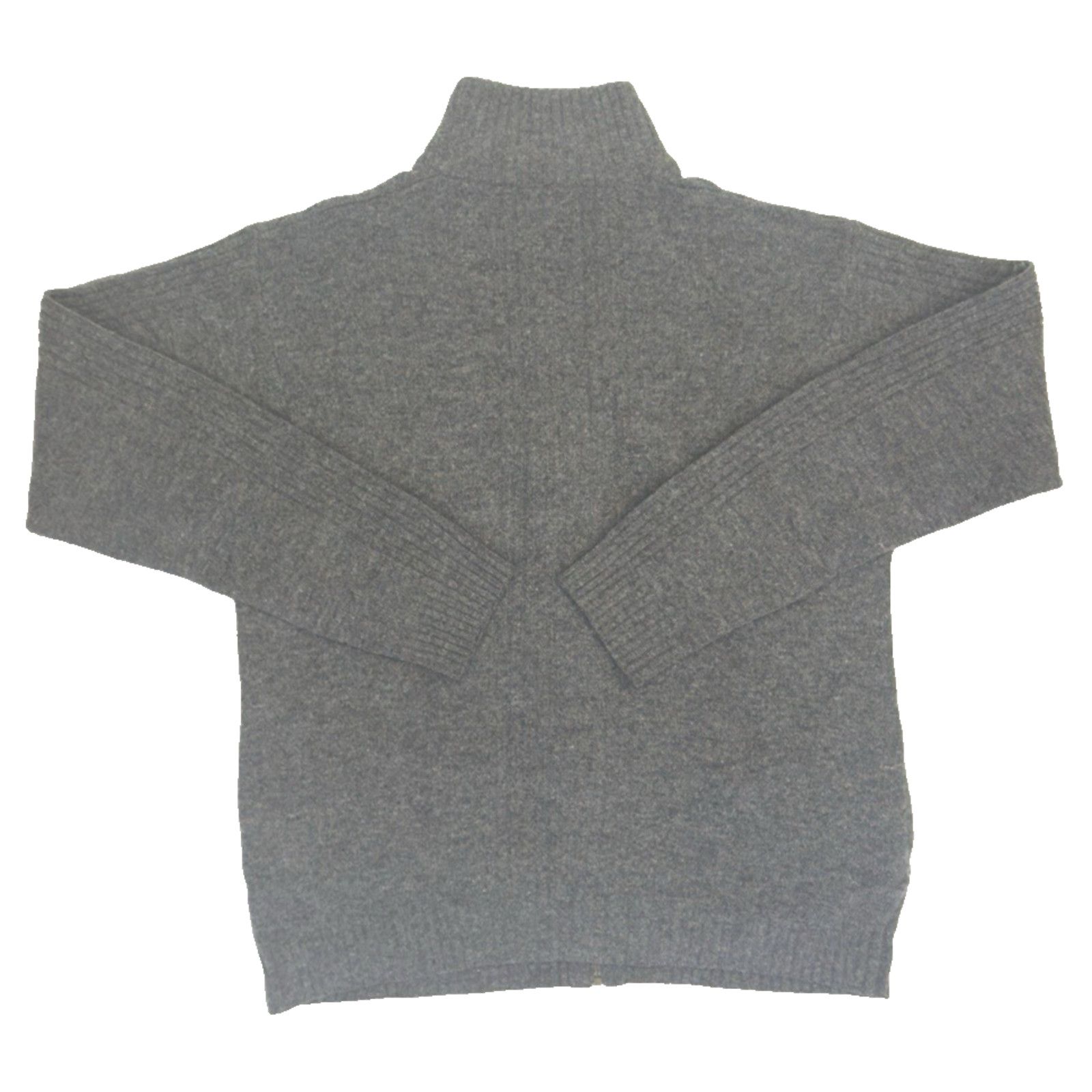 Other 4You Men’s Wool Full Zip Gray Sweater Size L Size US L / EU 52-54 / 3 - 2 Thumbnail