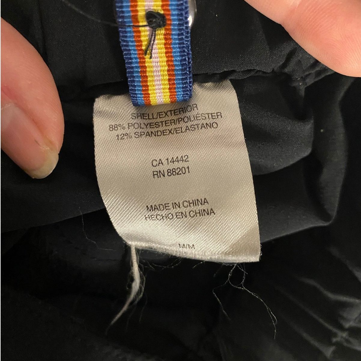 Other Minimalist Black Paperbag Waist Tie Front Trousers Modern M Size 26" / US 2 / IT 38 - 4 Thumbnail