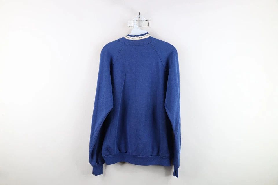 Vintage Vintage 90s Streetwear Country Flower Sweatshirt USA Size L / US 10 / IT 46 - 12 Thumbnail