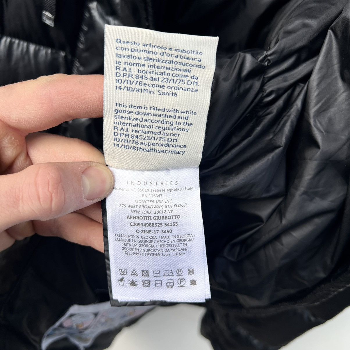 Moncler Moncler Black Aphrotiti Giubbotto Long Down Jacket Coat Size S / US 4 / IT 40 - 19 Thumbnail
