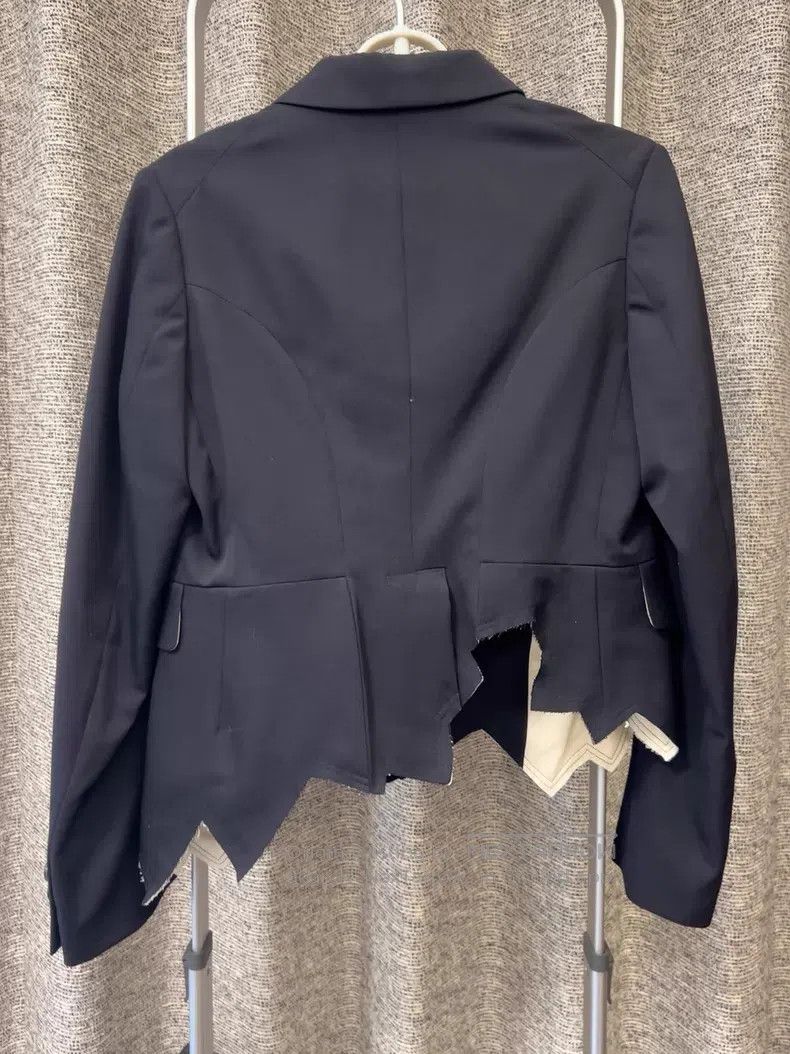 Comme des Garcons Comme Des Garcons Irregular eggshell wool coat Size XS / US 0-2 / IT 36-38 - 3 Thumbnail
