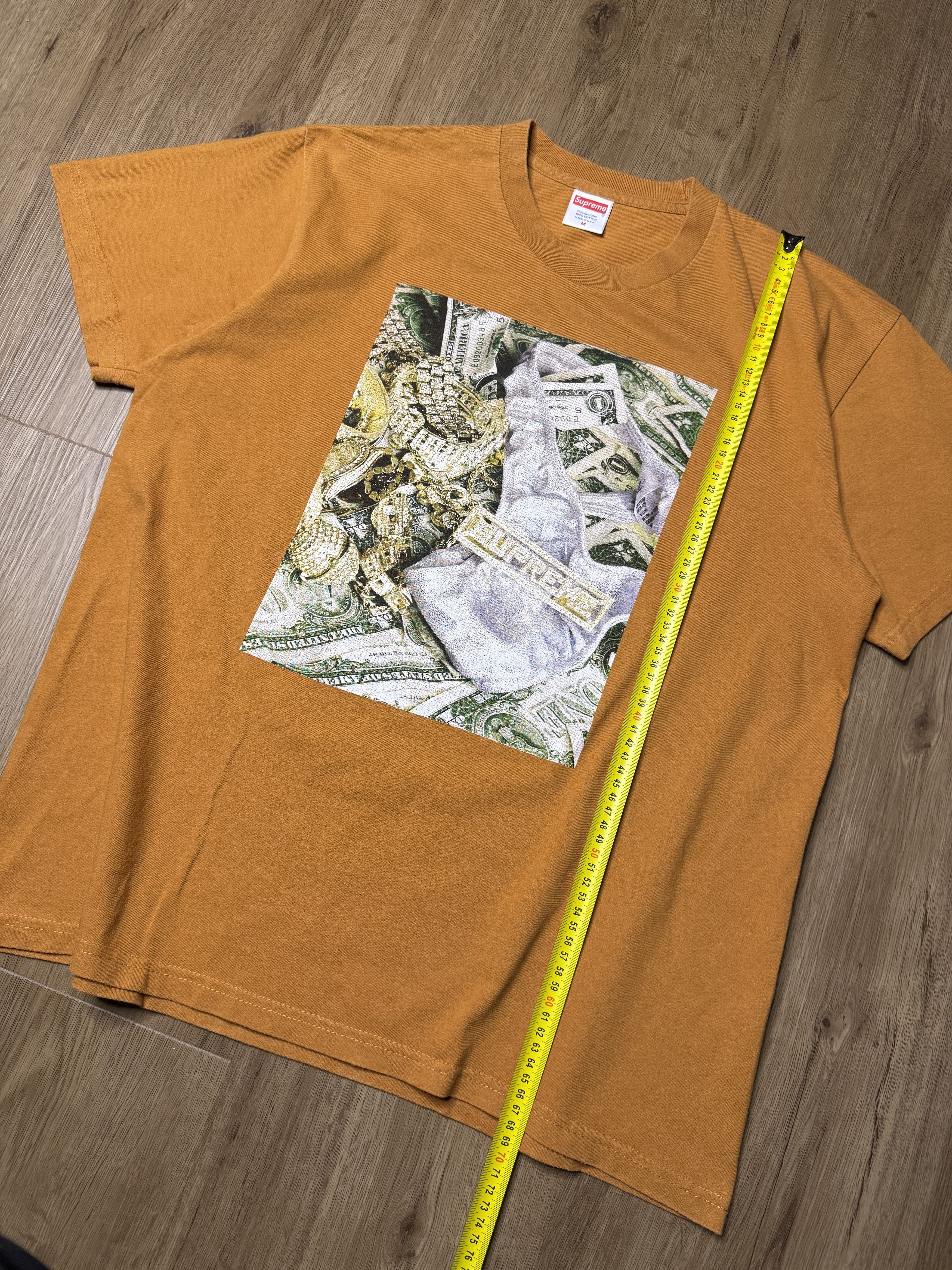 Supreme Supreme Bling Tee size Mediun Size US M / EU 48-50 / 2 - 8 Thumbnail
