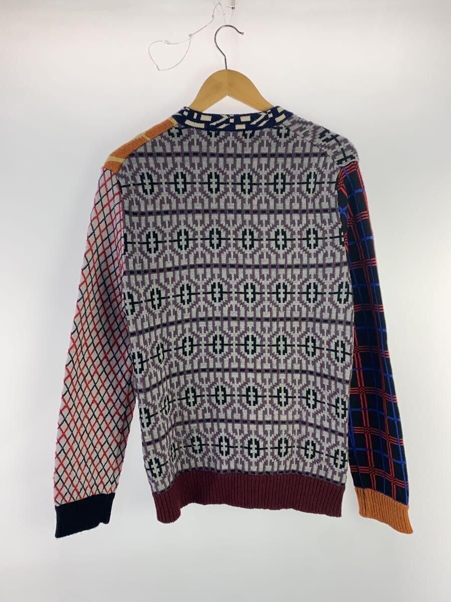 Comme des Garcons × Comme des Garcons SHIRT Panel Wool Knit Cardigan Size US L / EU 52-54 / 3 - 2 Thumbnail