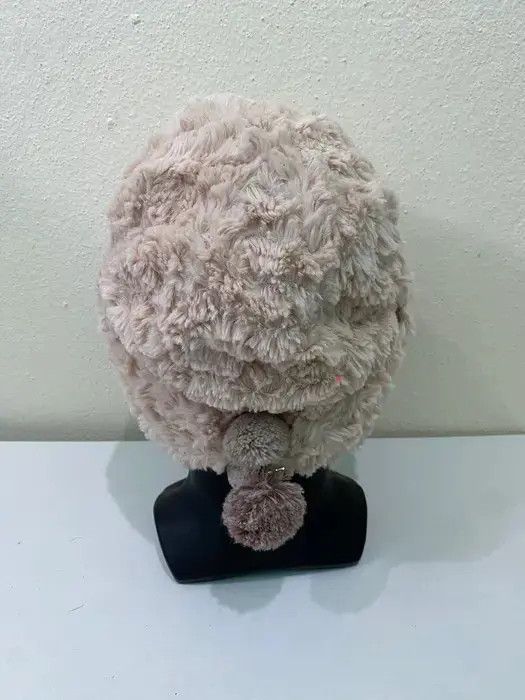 Japanese Brand Japanese Brand Catohup Fur Fleece Beanie Hat Size ONE SIZE - 4 Thumbnail