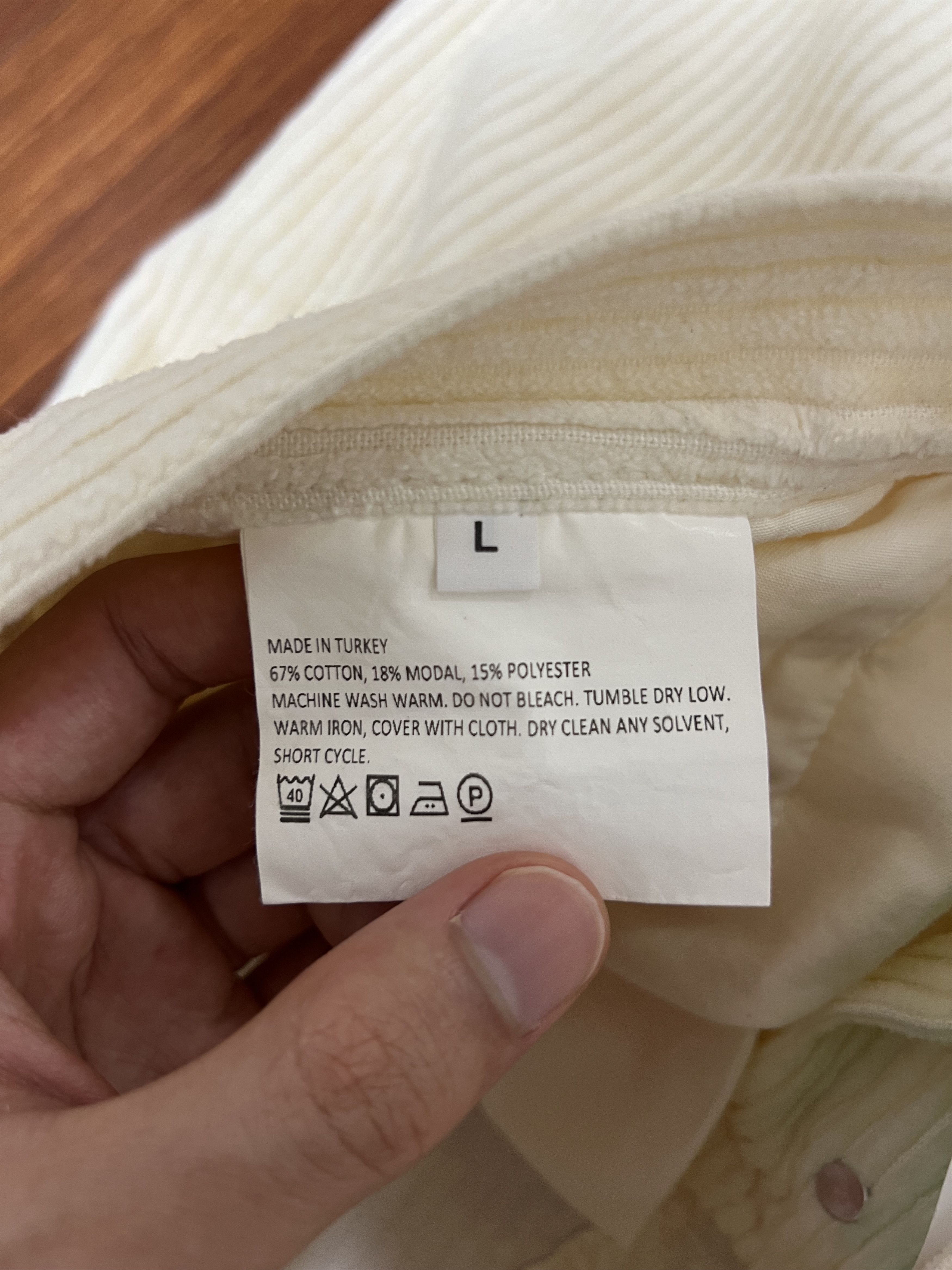 ERL 💚 SS20 ERL Flared Corduroy Pants White Large NEW Size US 32 / EU 48 - 10 Thumbnail