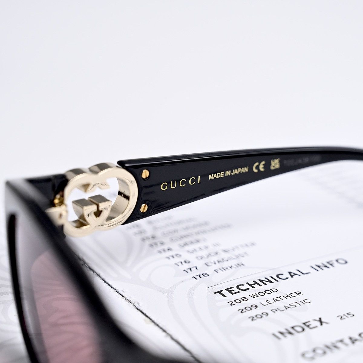 Gucci GUCCI GG1826SK 007 SUNGLASSES Size ONE SIZE - 4 Thumbnail