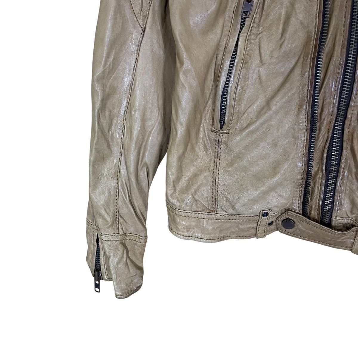 Diesel Diesel Double Zipper Leather Jacket Size Small Size US S / EU 44-46 / 1 - 8 Thumbnail
