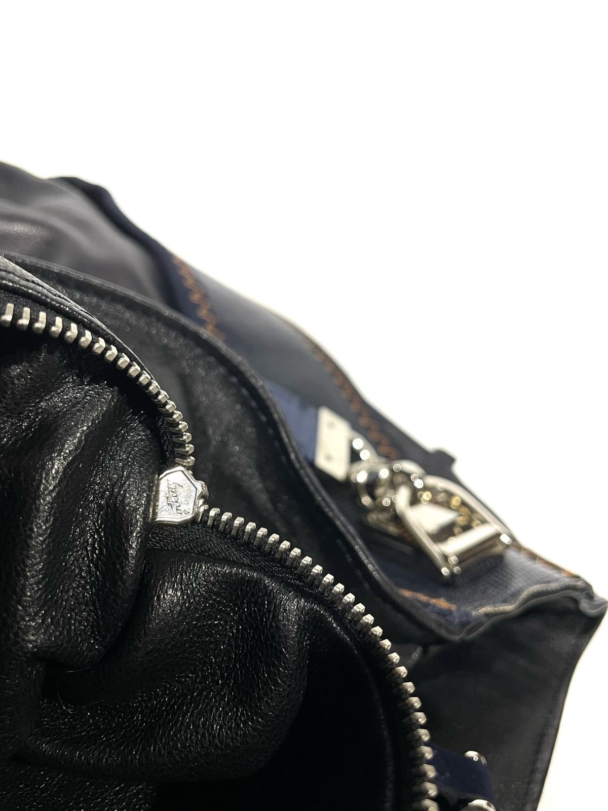 Gianfranco Ferre Gianfranco Ferre Blue Shoulder Limited Bag Crocodile Leather Size ONE SIZE - 16 Thumbnail