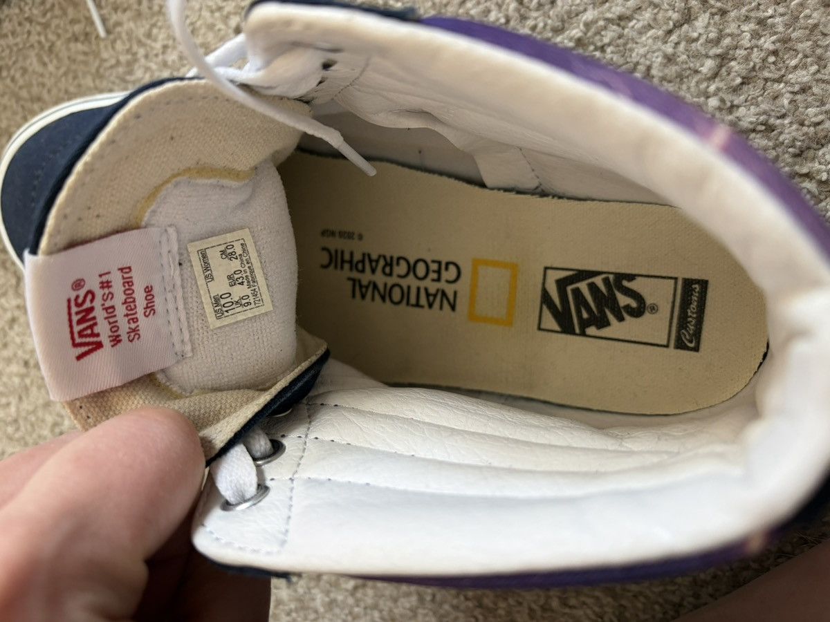 Vans Vans x National Geographic High Top Sneakers Size US 10 / EU 43 - 6 Thumbnail