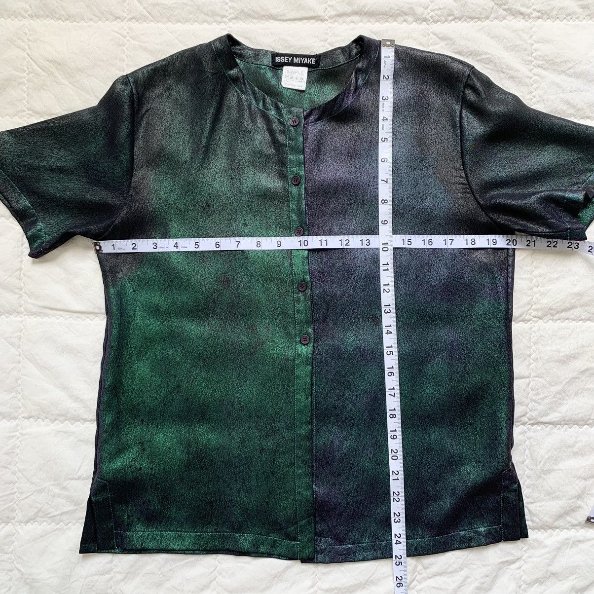 Issey Miyake Issey Miyake "SAMPLE" See Through Button Ups Shirt Size M / US 6-8 / IT 42-44 - 19 Thumbnail