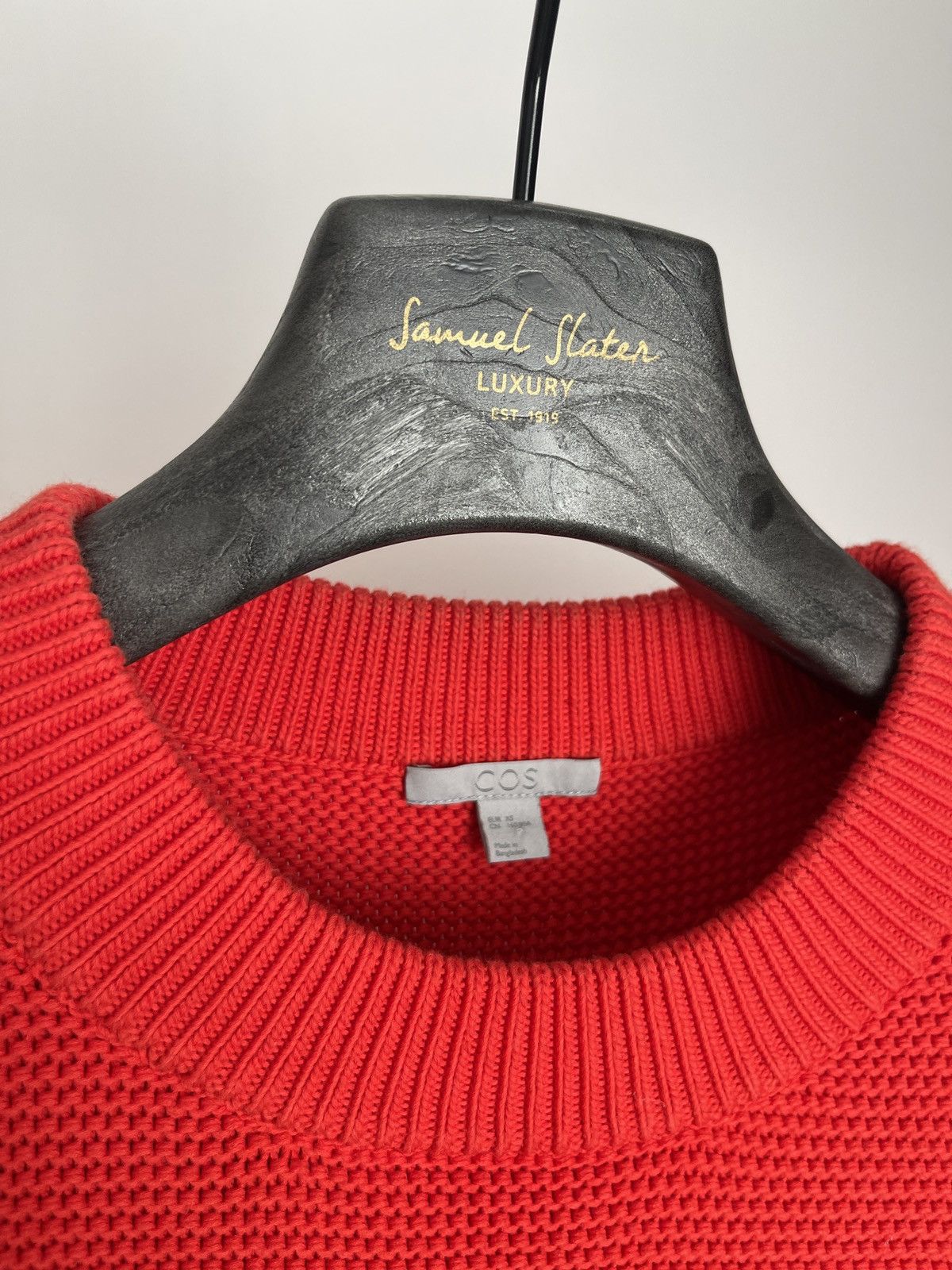 Cos Red sweater Cos jumper sweatshirt XS Size XS / US 0-2 / IT 36-38 - 3 Thumbnail