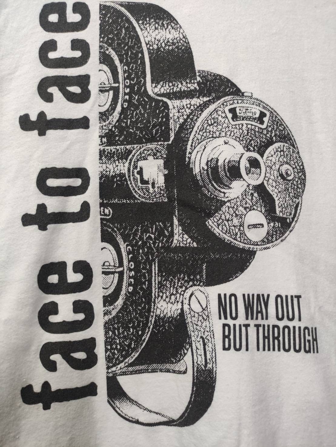 Band Tees Face To Face Band " No Way out but Through " Album Promo Size US XL / EU 56 / 4 - 4 Thumbnail