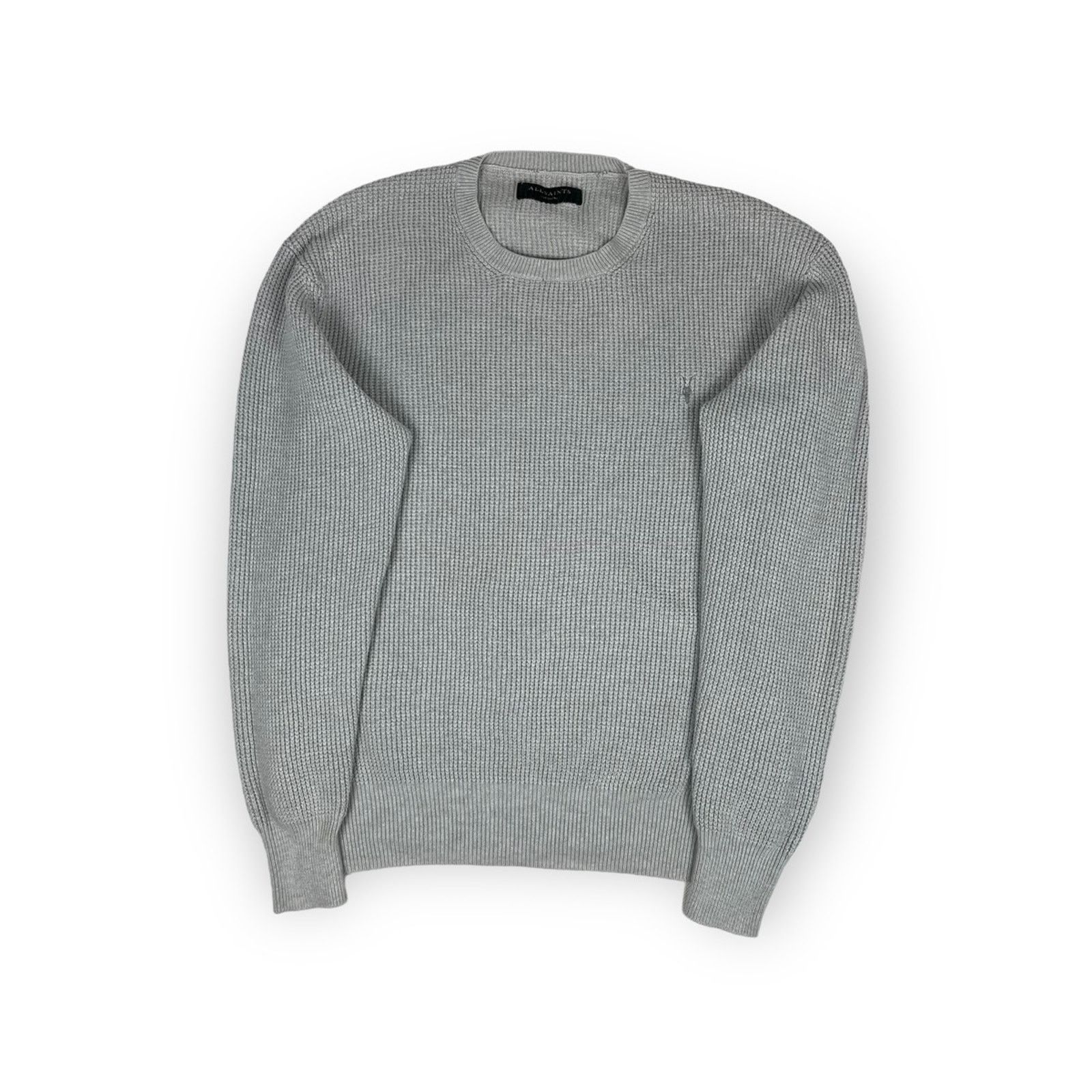Allsaints Allsaints Sweater Grey Size M with small logo Size US M / EU 48-50 / 2 - 2 Thumbnail