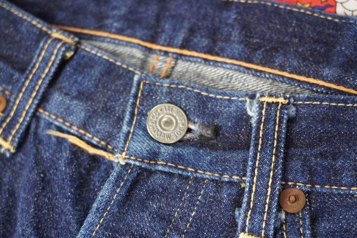 Japanese Brand × The Real McCoy's Joe McCoy Lot 906 14.75oz Right Twill Denim Deerskin Label Size US 30 / EU 46 - 7 Thumbnail