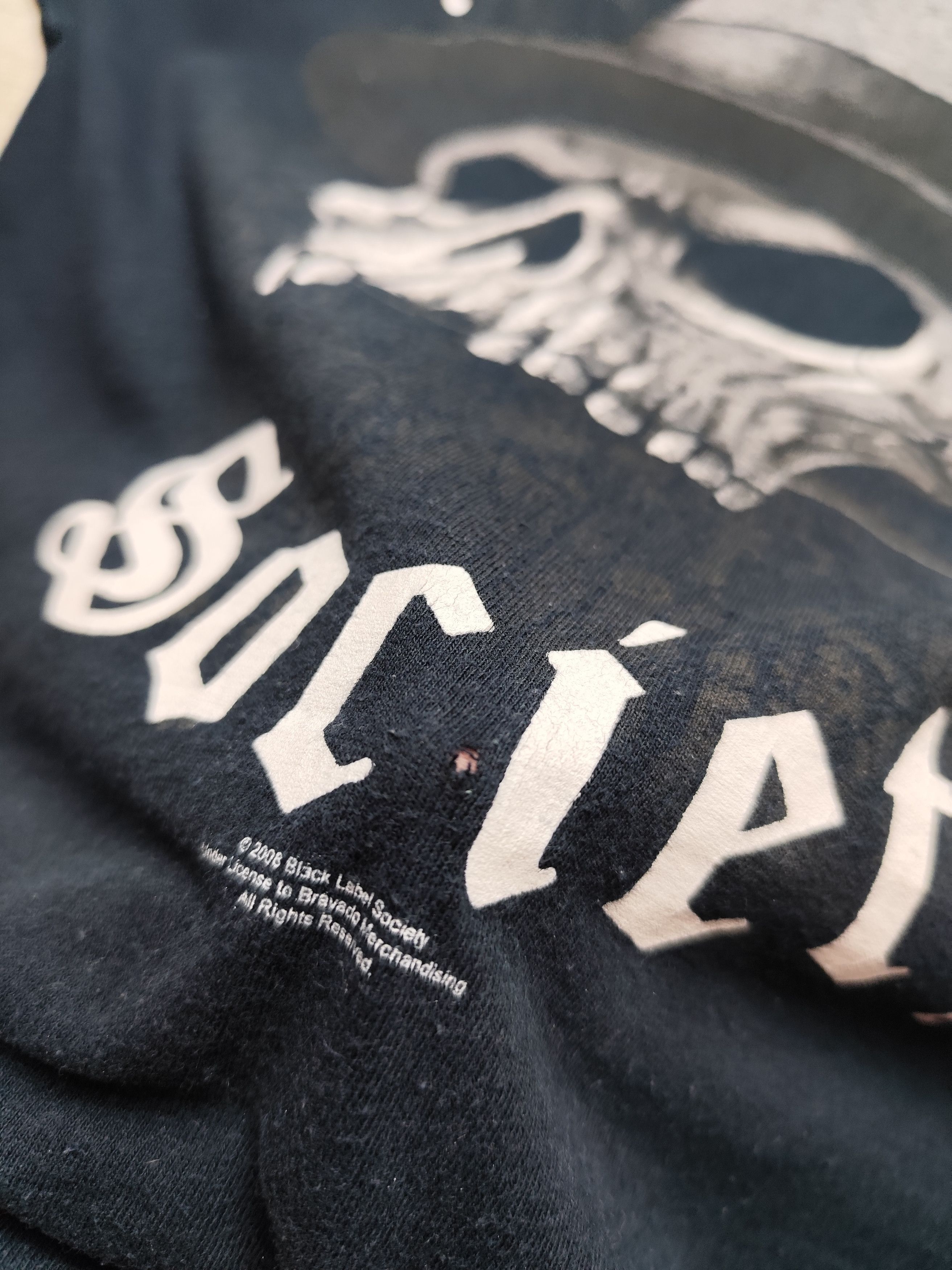 Band Tees × Vintage Vintage Black Label Society Rock Band T-Shirt Size US L / EU 52-54 / 3 - 4 Thumbnail