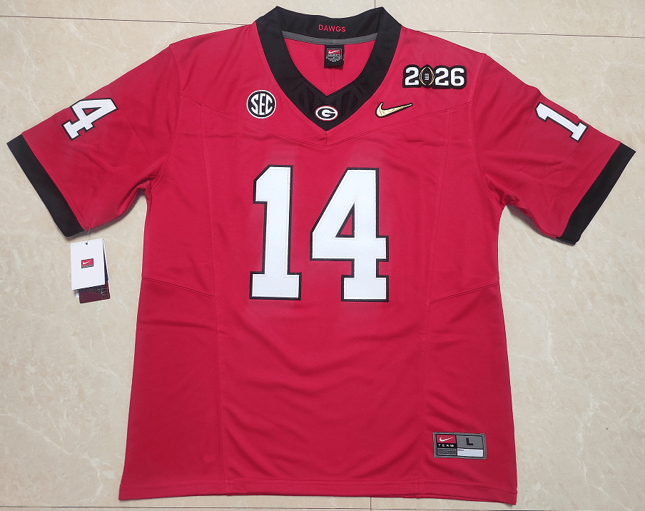 Other Georgia Bulldogs #14 Gunner Stockton College Football Size US L / EU 52-54 / 3 - 1 Thumbnail