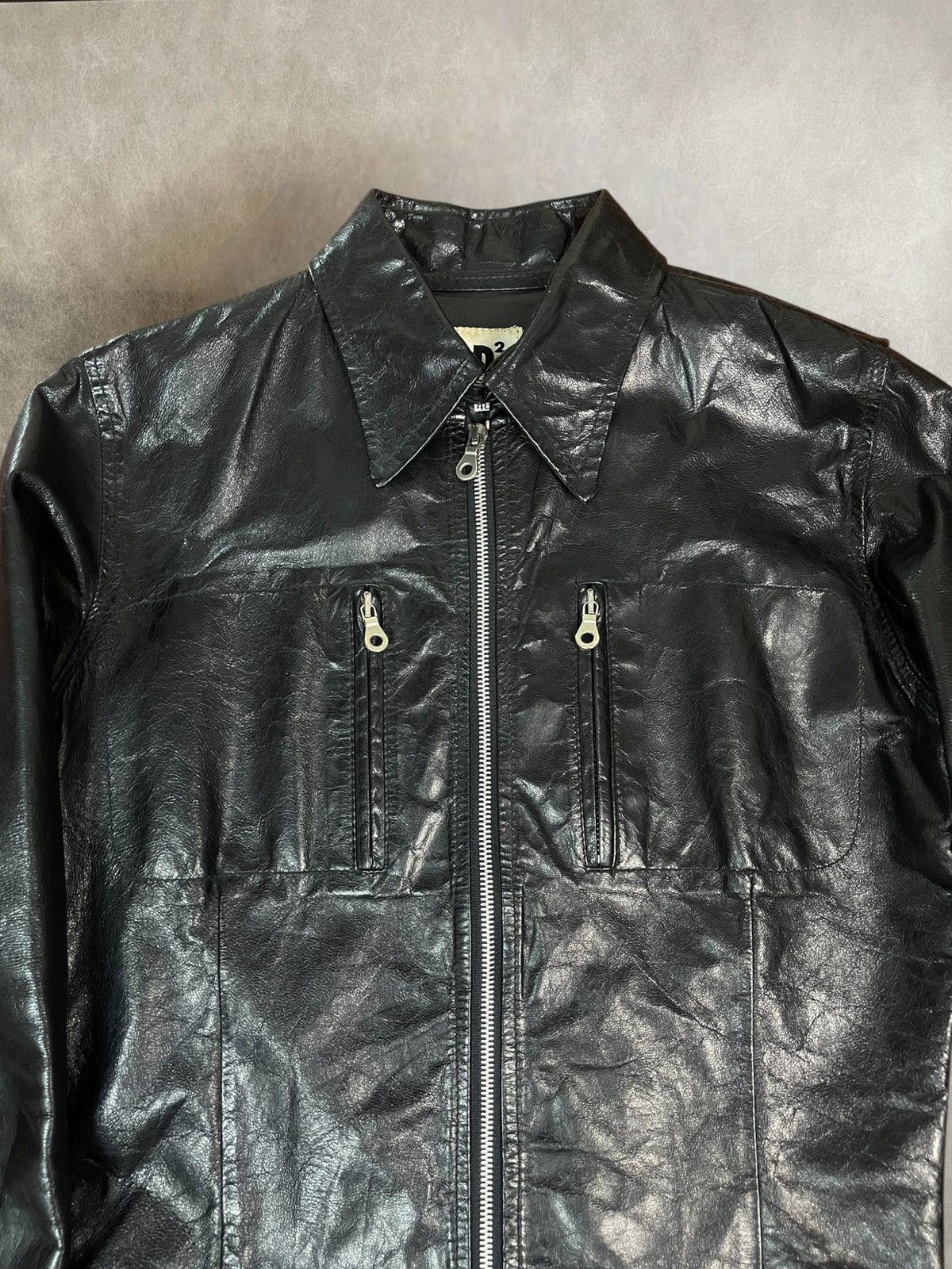 Dsquared2 Fw1996 Dsquared2 biker leather jacket Size US M / EU 48-50 / 2 - 7 Thumbnail