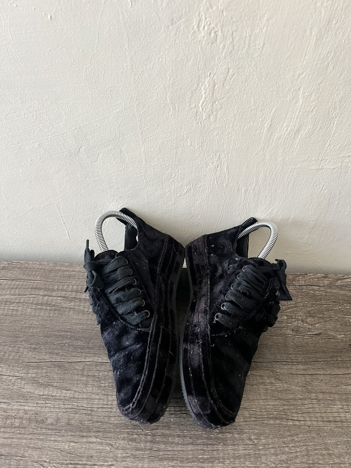 Ann Demeulemeester SCAMOSCIATO VELVET SNEAKERS Size US 6 / IT 36 - 8 Thumbnail