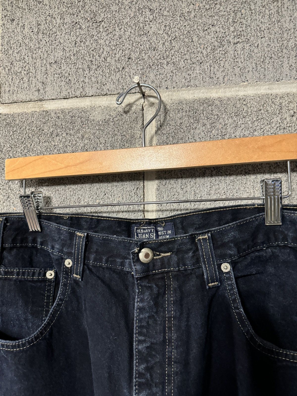 Gap Vintage Gap Dark Blue Denim Carpenter Work Jeans Size US 32 / EU 48 - 5 Thumbnail