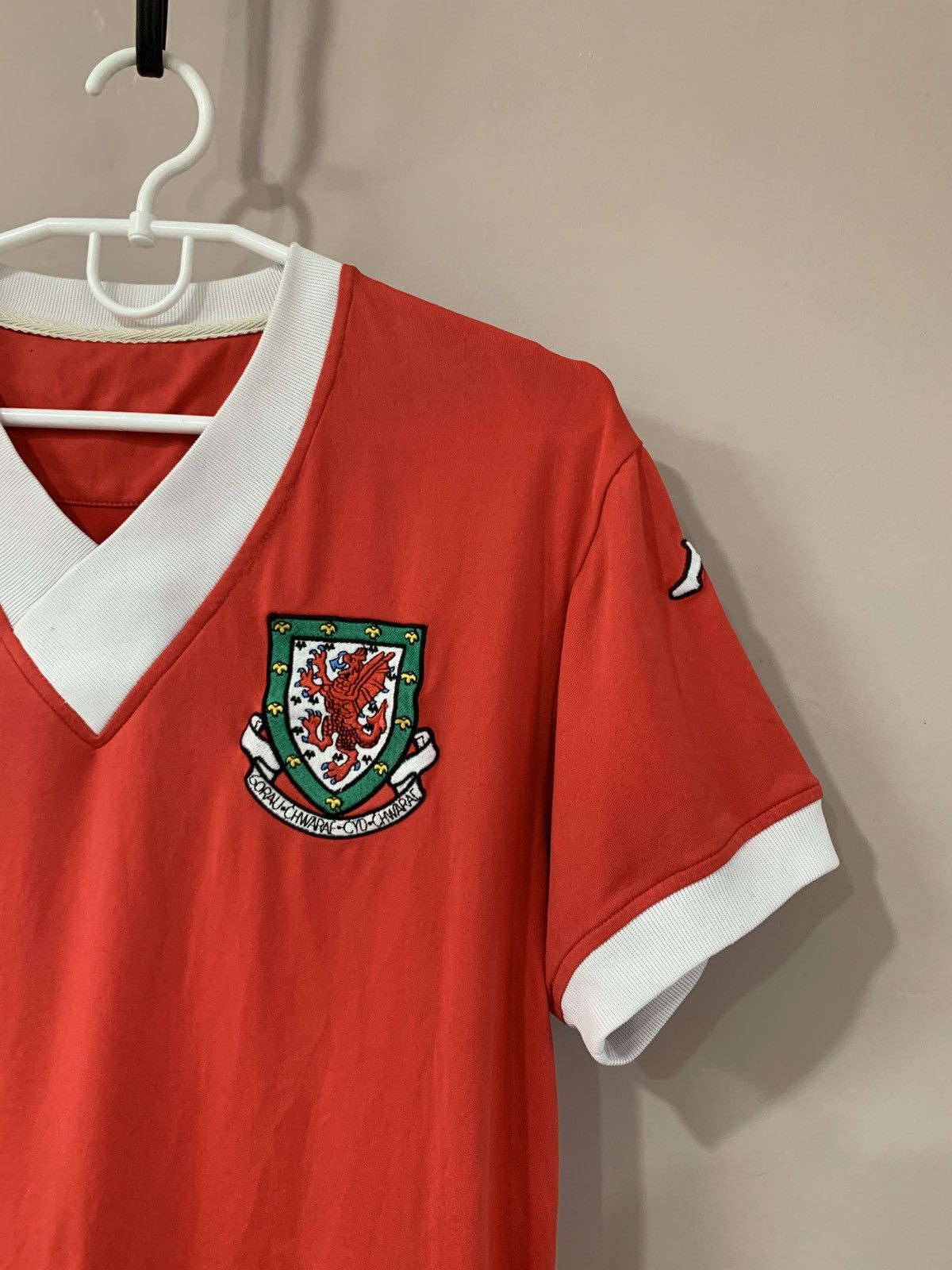 Kappa Wales Home Football Shirt Kappa Vintage Soccer Jersey Size M Size US M / EU 48-50 / 2 - 5 Thumbnail