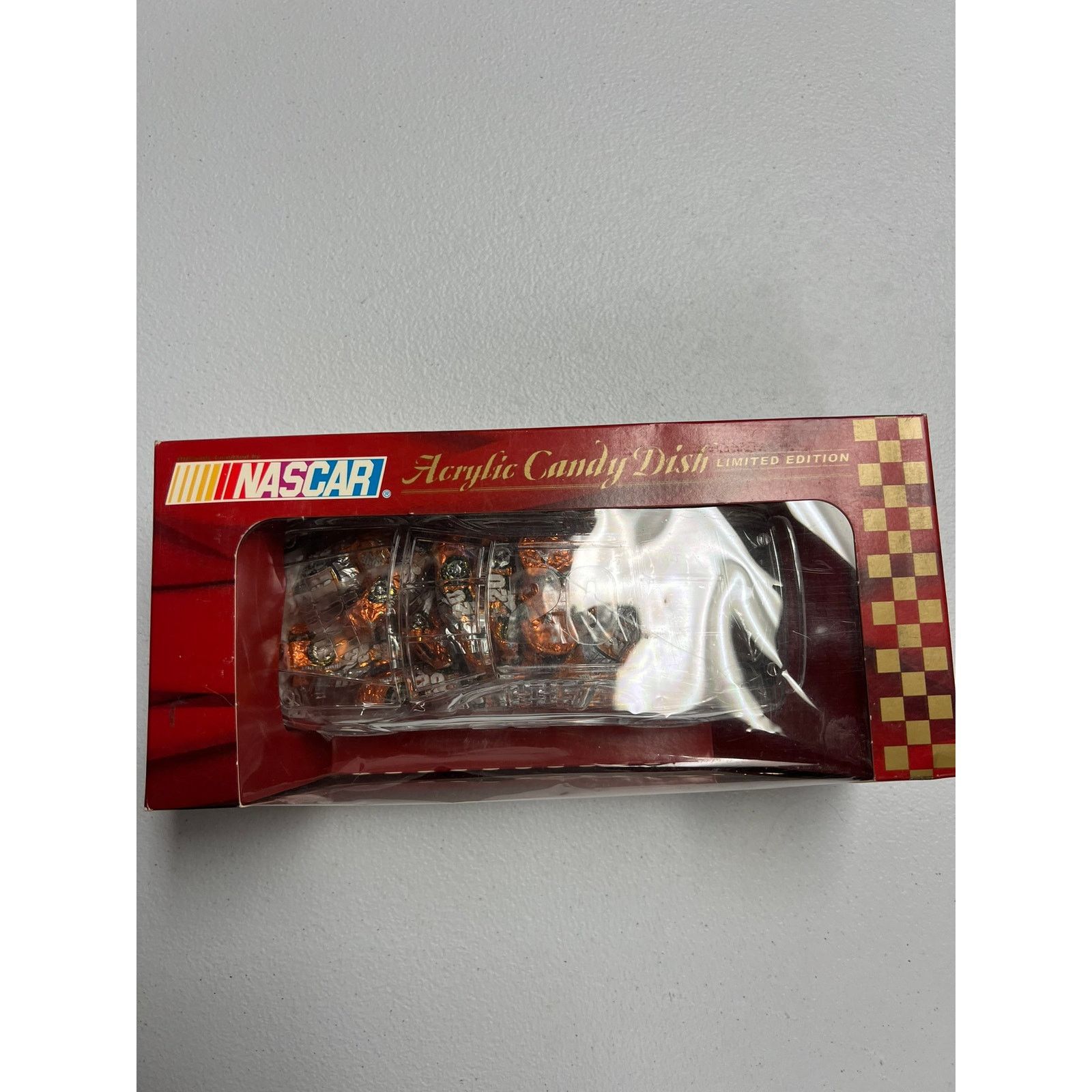 NASCAR Vintage Nascar Acrylic Candy Dish Tony Stewart Car Model VTG Size ONE SIZE - 2 Thumbnail
