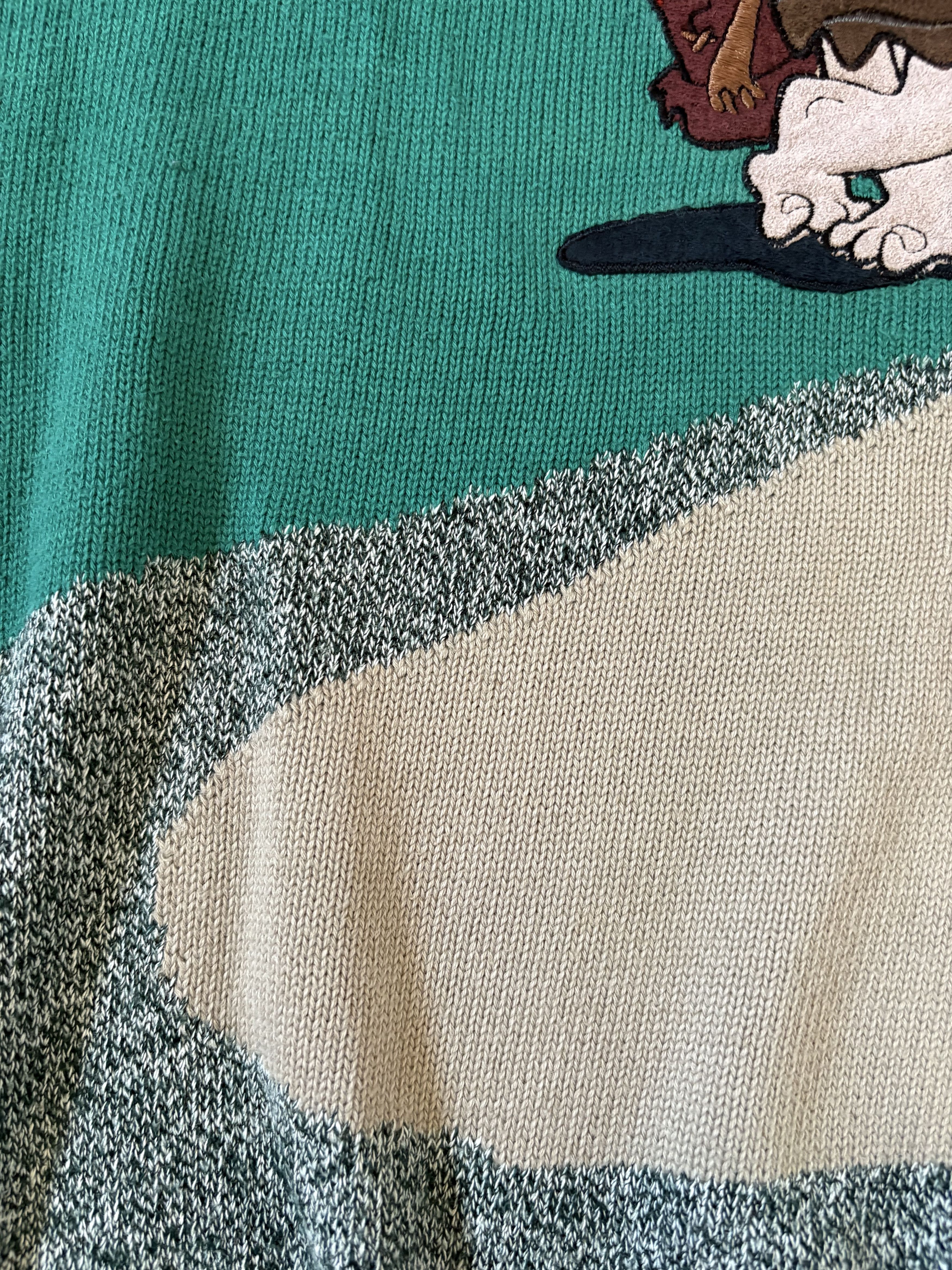 Warner Bros Rare Vintage Sweater: flintstones Warner Bros Size US XL / EU 56 / 4 - 7 Thumbnail