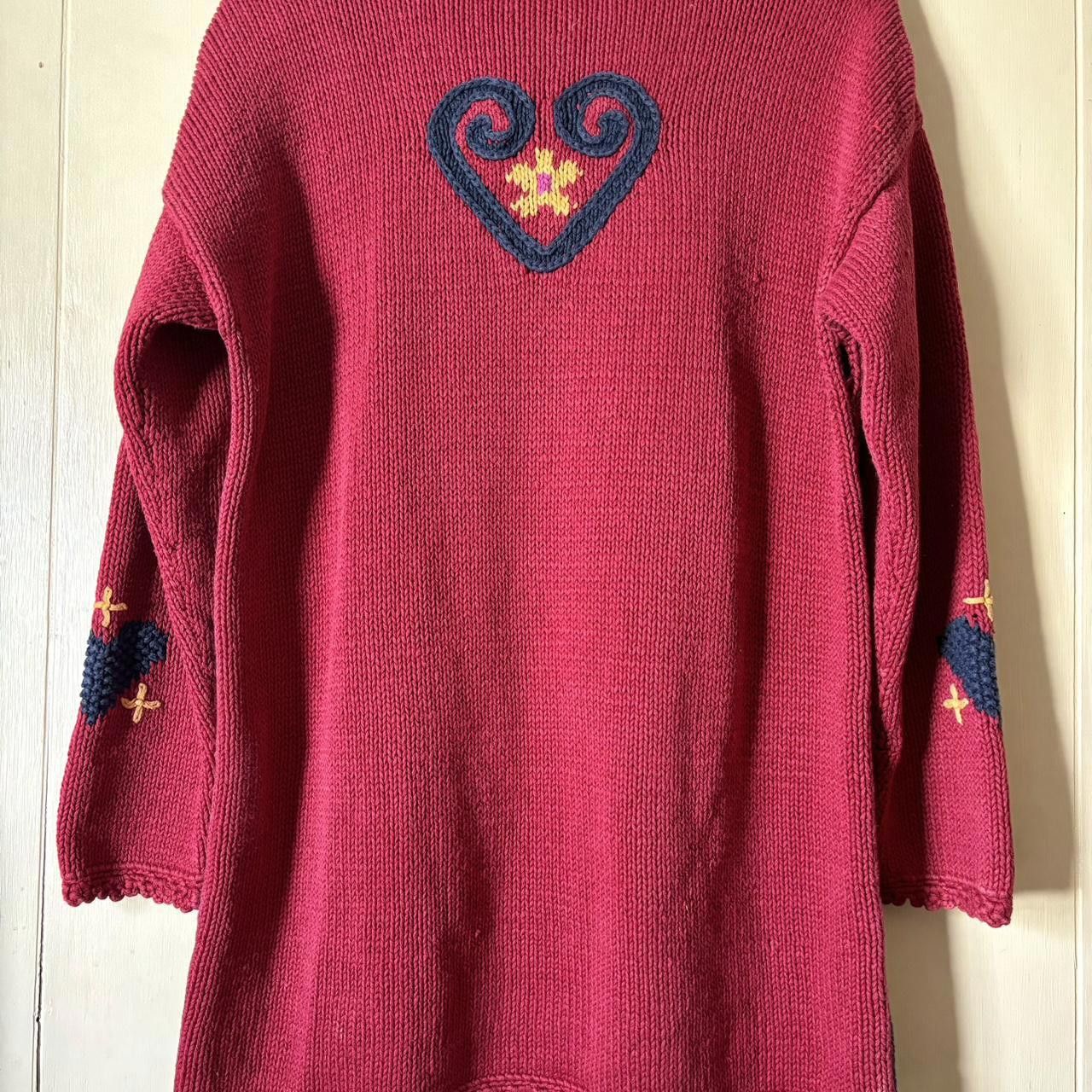 Designer Vintage 90s Karen Scott knit Sweater Teacher Core Size S / US 4 / IT 40 - 4 Thumbnail