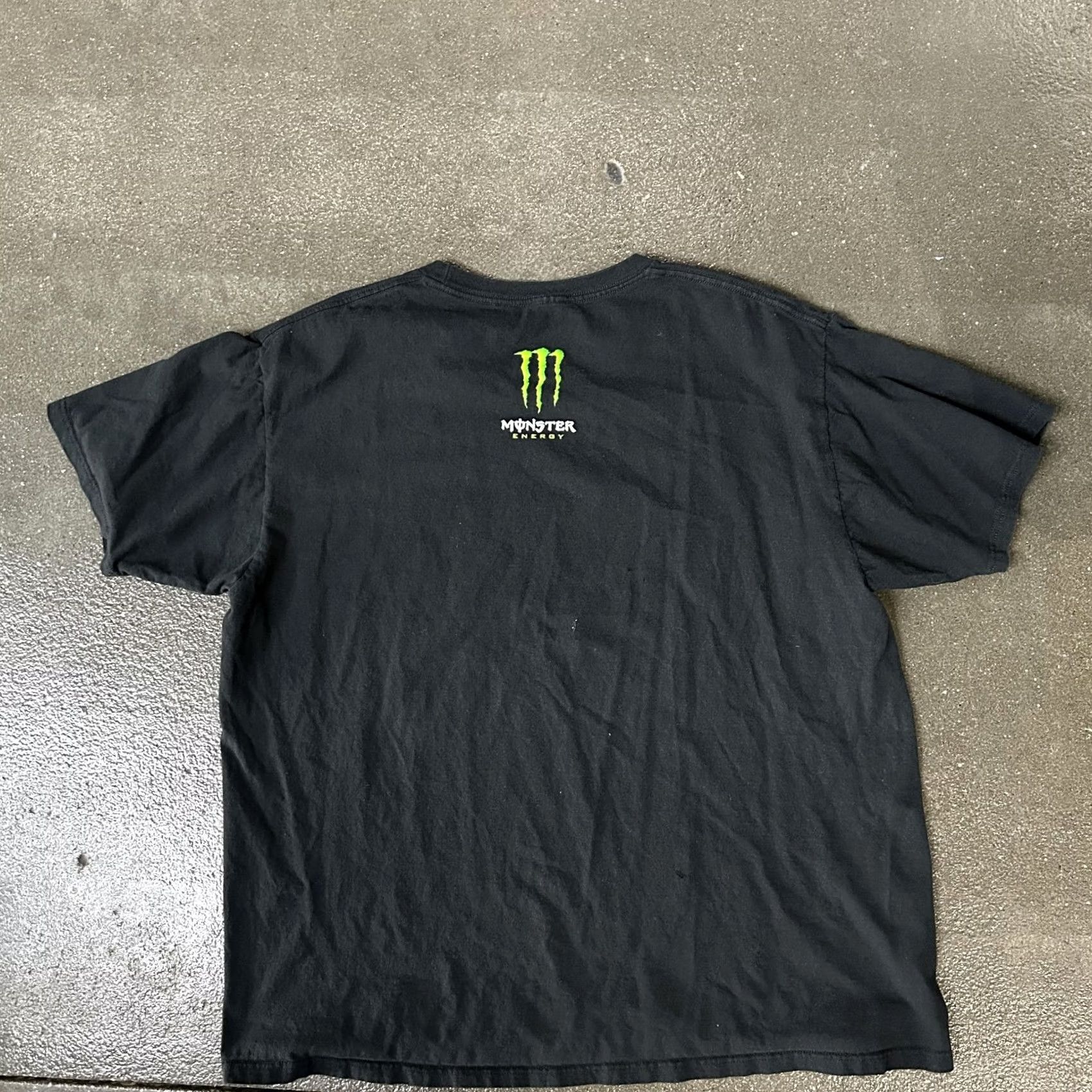 Logo 7 Monster Energy Shirt Mens XL Black Logo EST 2002 Graphic Promo Tee T-Shirt Size US XL / EU 56 / 4 - 4 Thumbnail