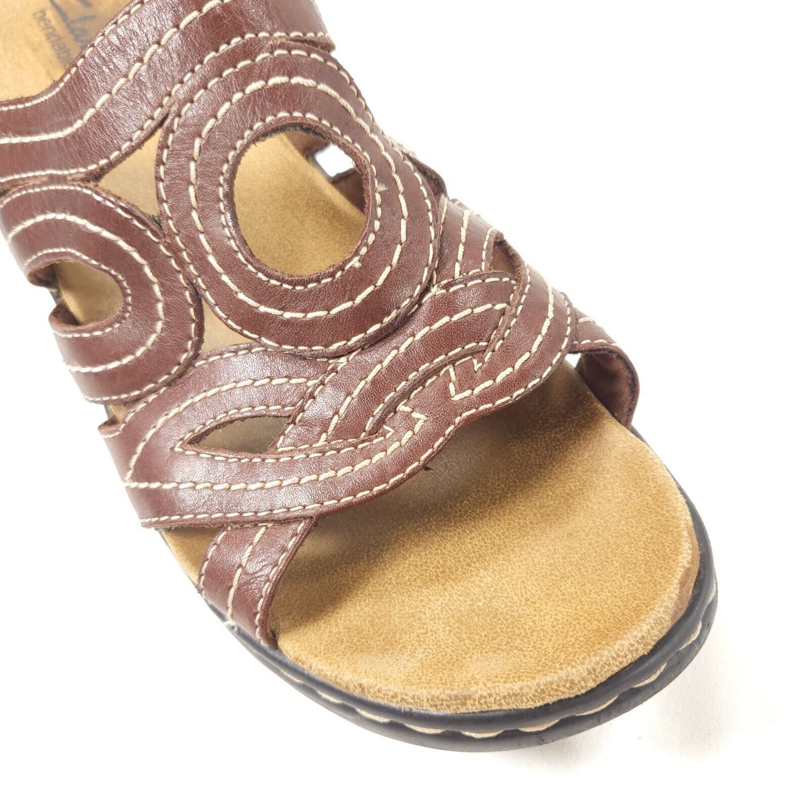 Clarks Clarks Bendables Wedge Sandal Womens Size 11 60237 Brown Size US 11 / IT 41 - 8 Thumbnail