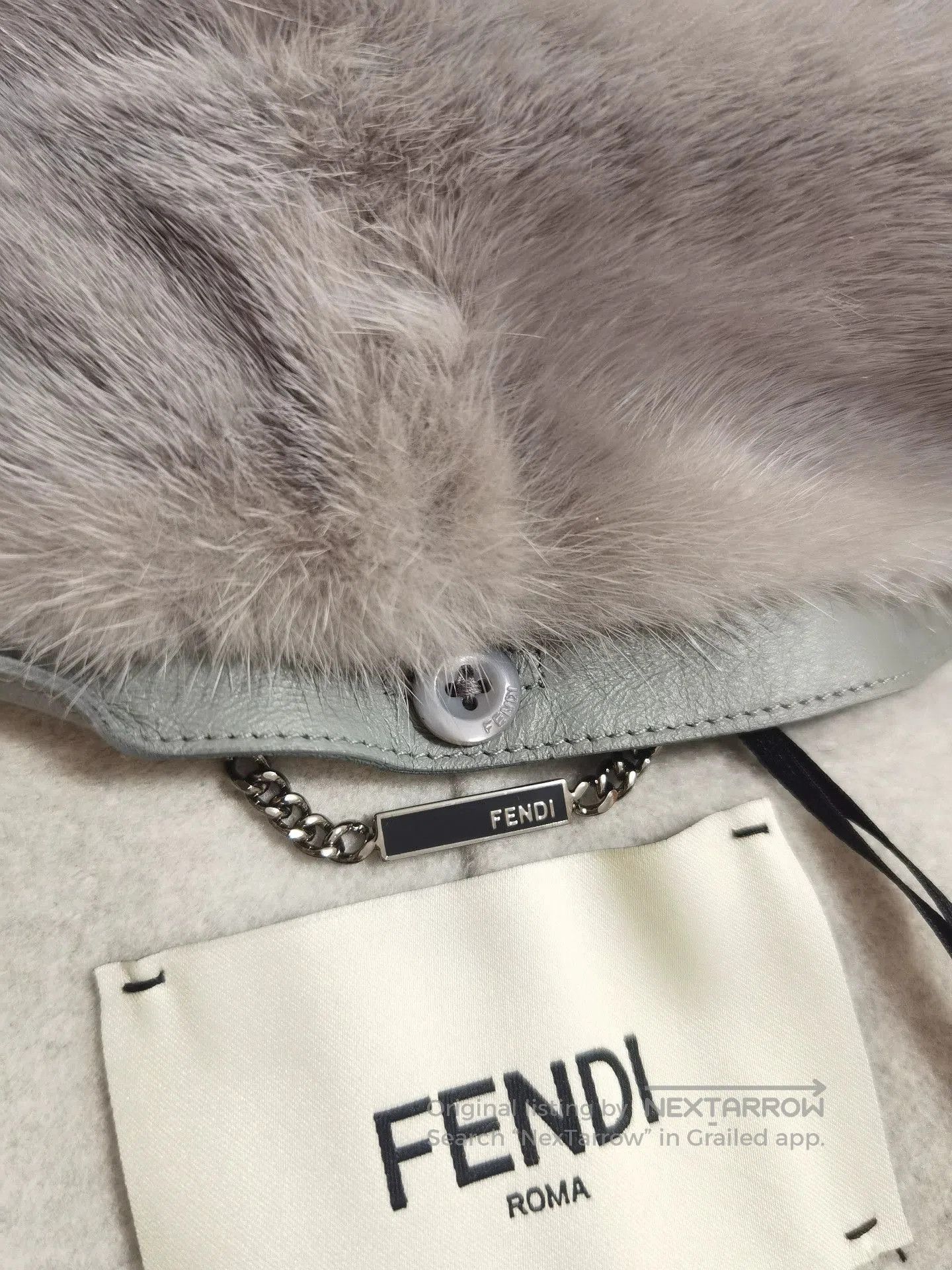 Fendi Fendi Pure Cashmere Fur Collar Coat. Size US M / EU 48-50 / 2 - 5 Thumbnail