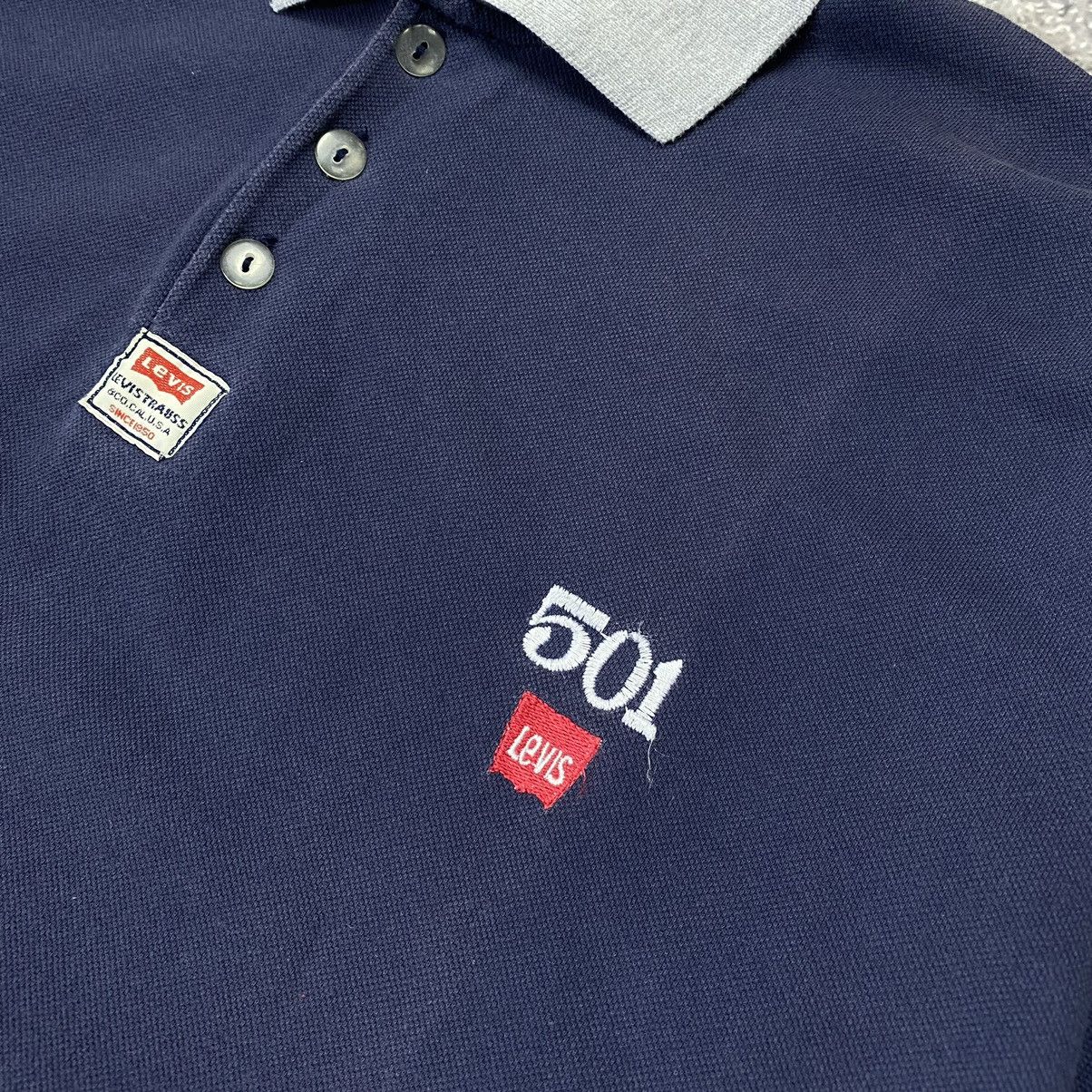Levi's × Vintage Vintage Levi’s 501 Rare Made In USA 90’s polo Size US XXL / EU 58 / 5 - 3 Thumbnail