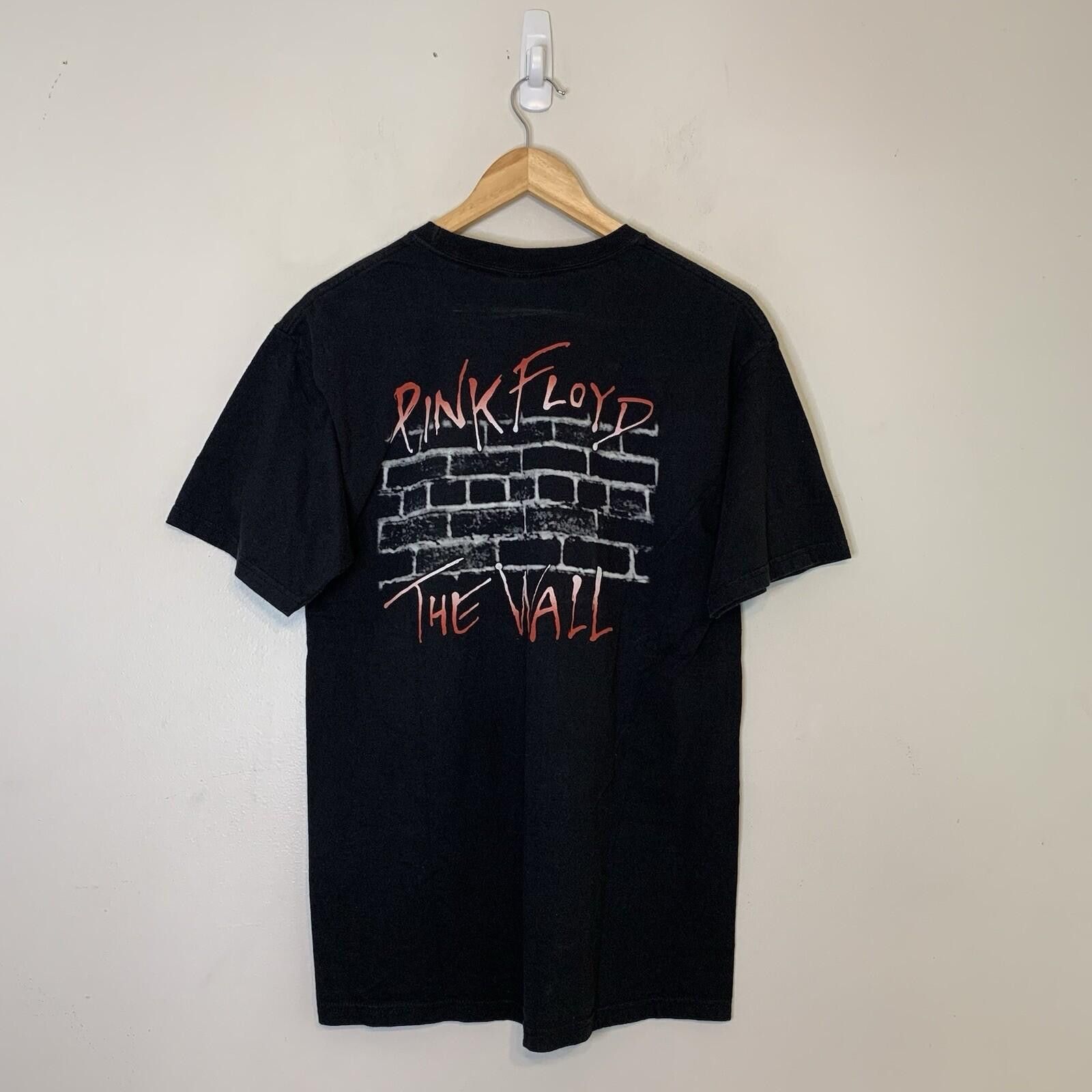 Vintage Vintage Pink Floyd The Wall Graphic Band Shirt Black Size M Size US M / EU 48-50 / 2 - 3 Thumbnail