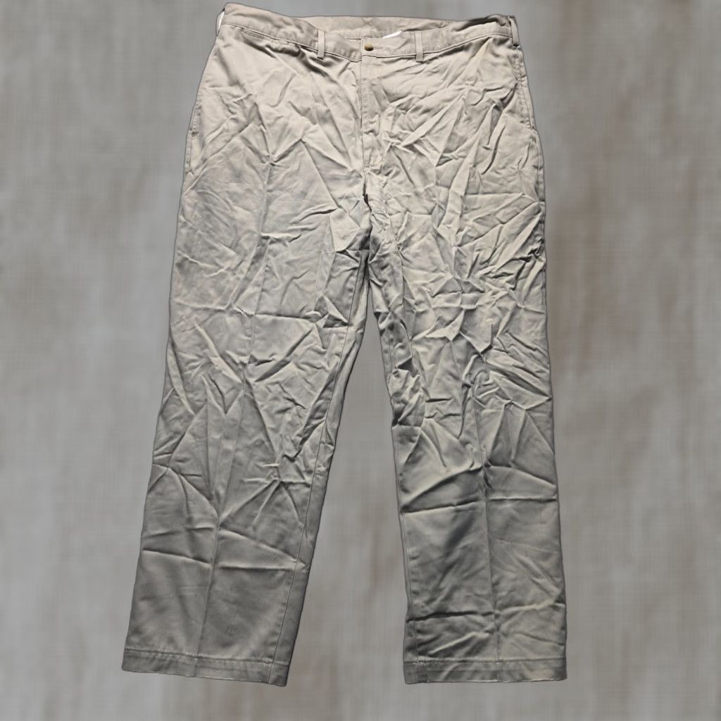 Vintage LL Bean Pants Stretch Tan Beige Classic Fit Adult Men's Size 40 x 28 Pants Dress Pants Stretch Beige Tan 40 Regular Mens Size US 40 / EU 56 - 1 Thumbnail