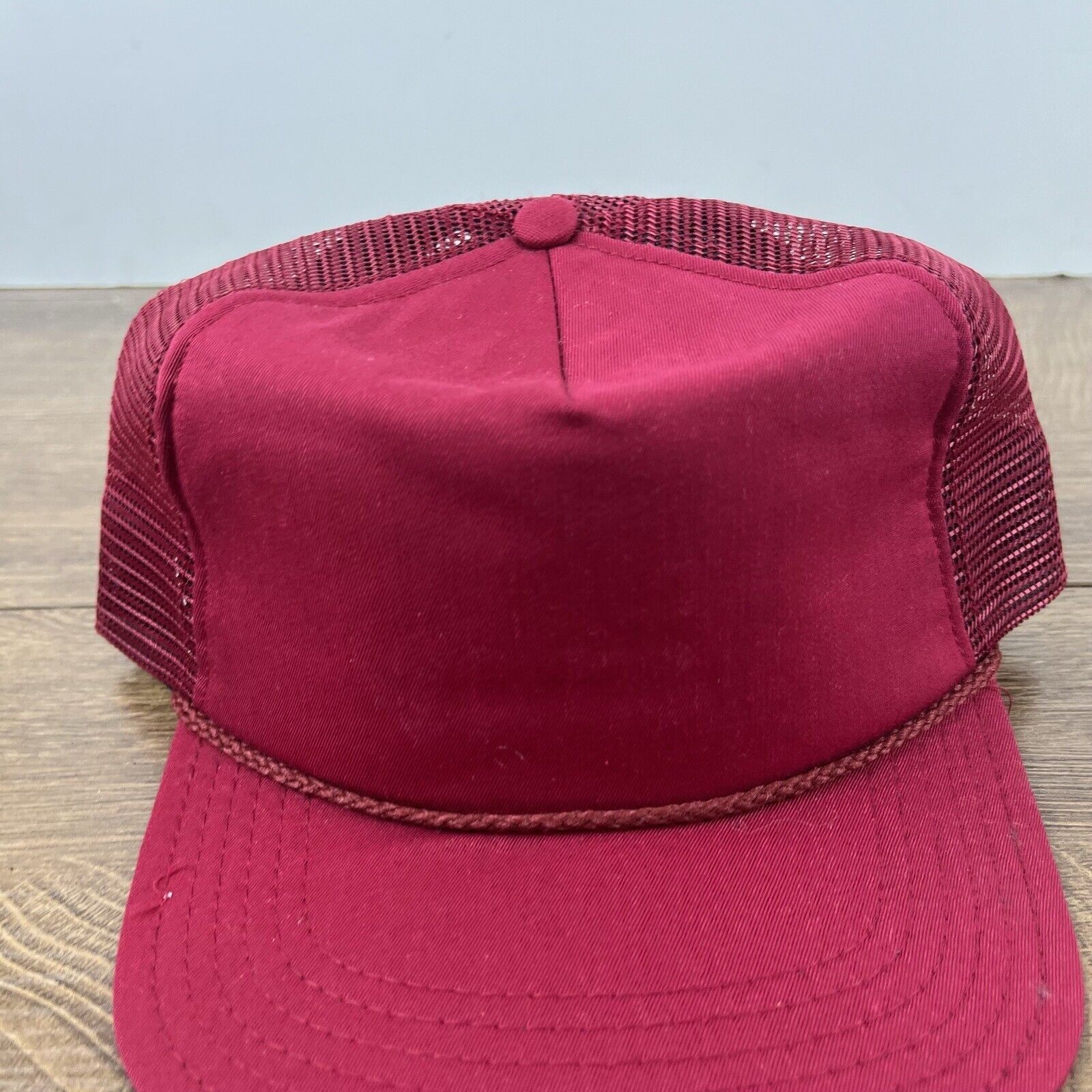 Other Adult Maroon Snapack Cap Maroon Hat Red Cap Hat Adjustable H Size ONE SIZE - 6 Thumbnail