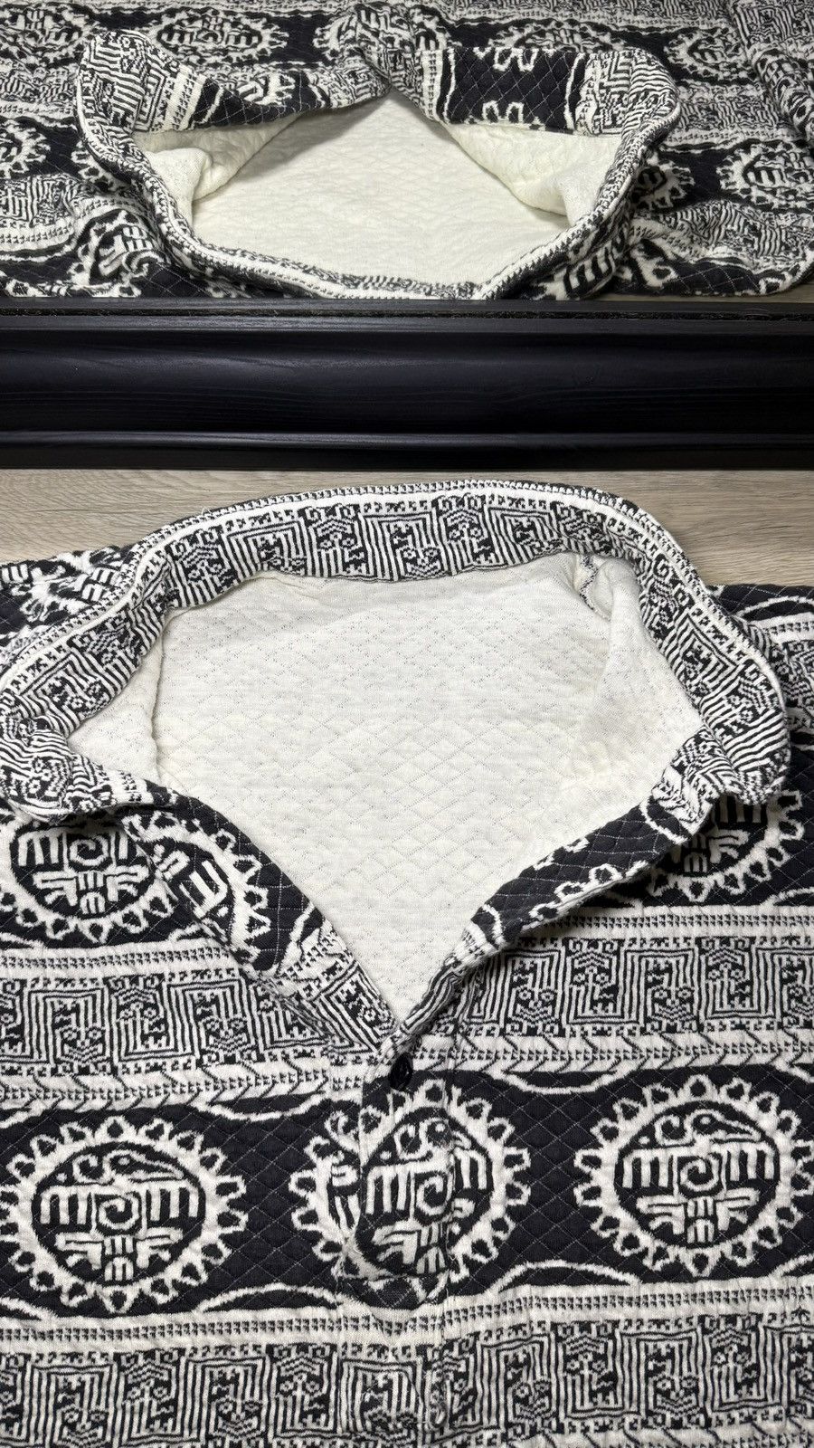 Other Vintage 1990s Aztec / Mayan All Over Print Crewneck Size US XL / EU 56 / 4 - 7 Thumbnail