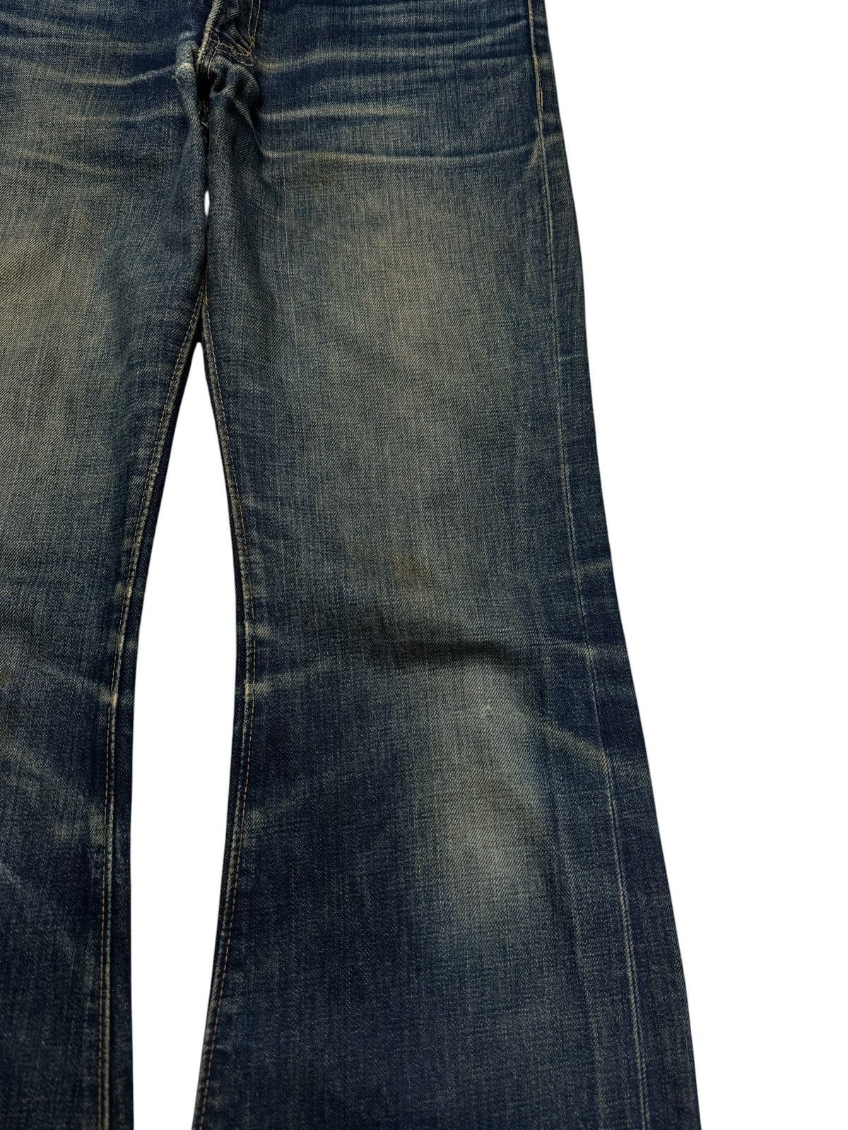 If Six Was Nine TRUE 70s-80s BOBSON WHISKER BELL BOTTOM BOOTCUT RUSTY MUD Size US 32 / EU 48 - 5 Thumbnail