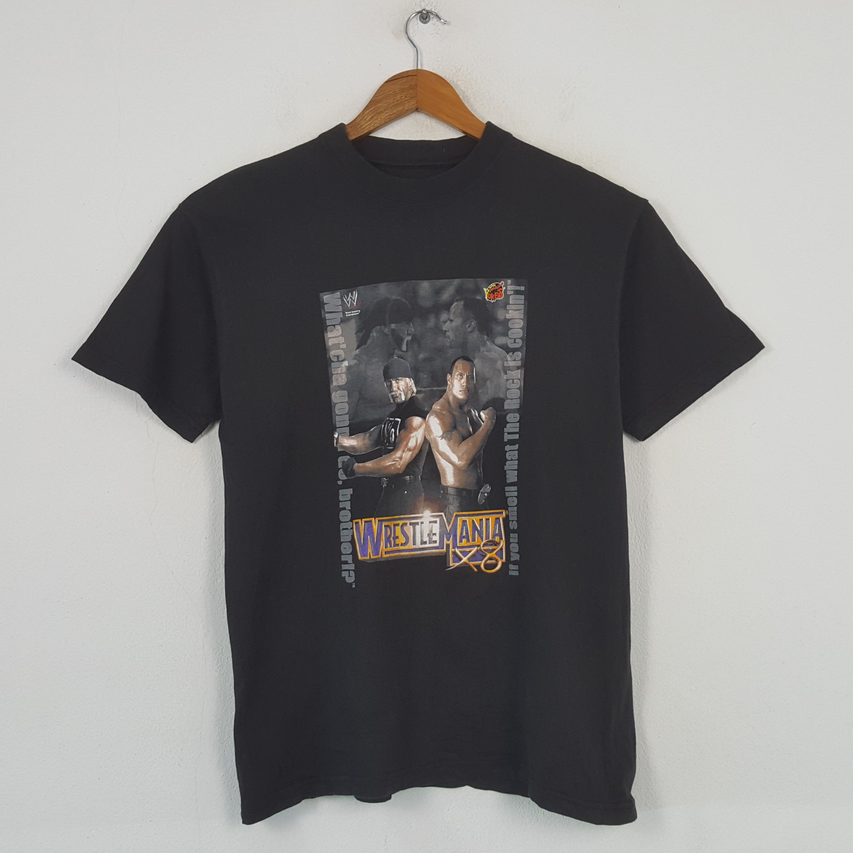 Vintage × WWE × WWF Vintage WWE WRESTLE MANIA Promo T-shirt C294N30 Size US M / EU 48-50 / 2 - 1 Thumbnail
