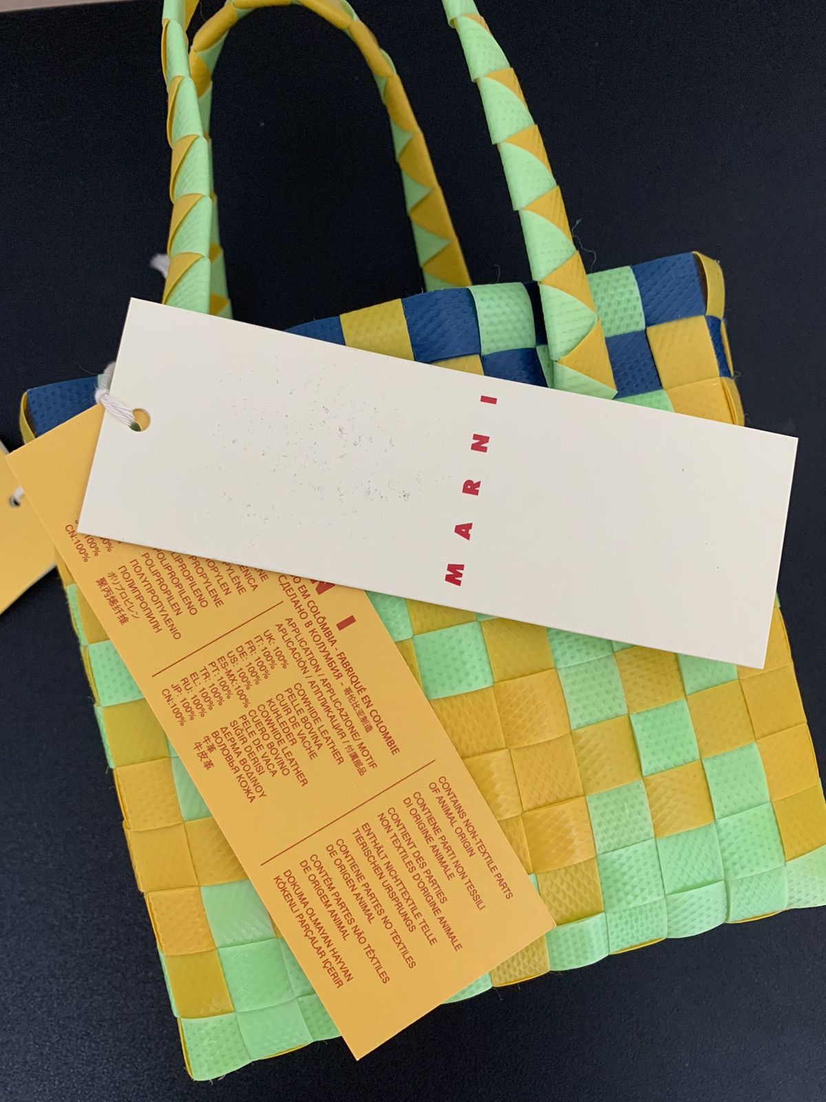 Marni Marni Market Bag Mini Size ONE SIZE - 11 Thumbnail