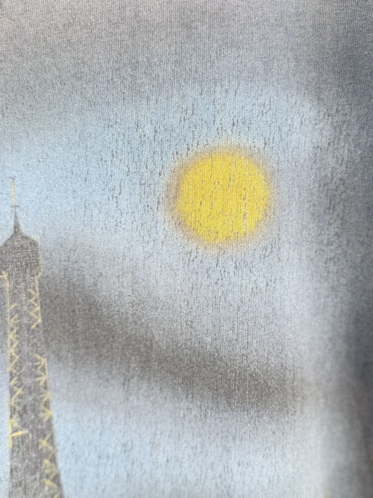 Balenciaga Thrashed design Balenciaga Paris 2024 Oversize Sun Faded Tee Size US XL / EU 56 / 4 - 4 Thumbnail